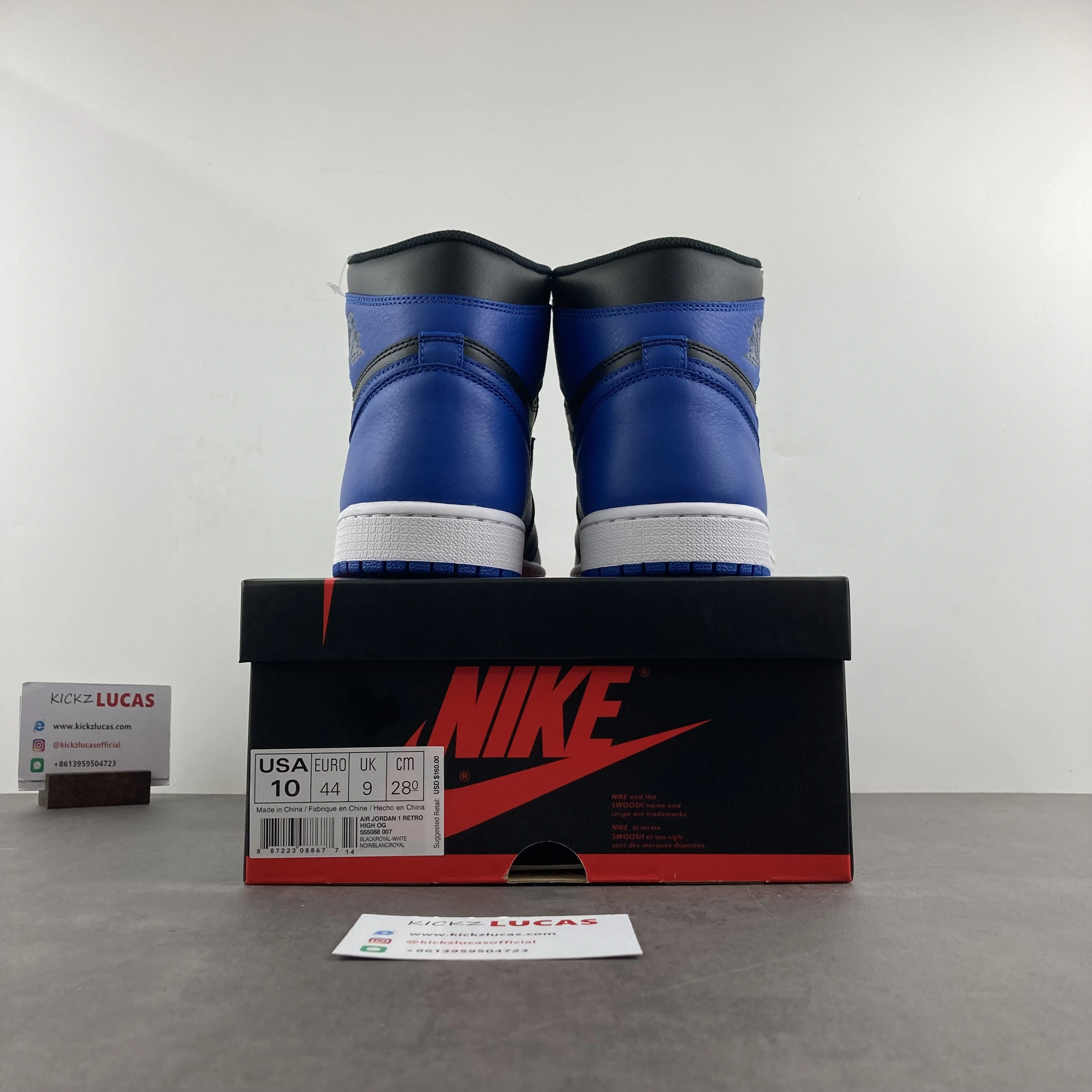 Air Jordan 1 Retro Royal 555088- Packable 1797