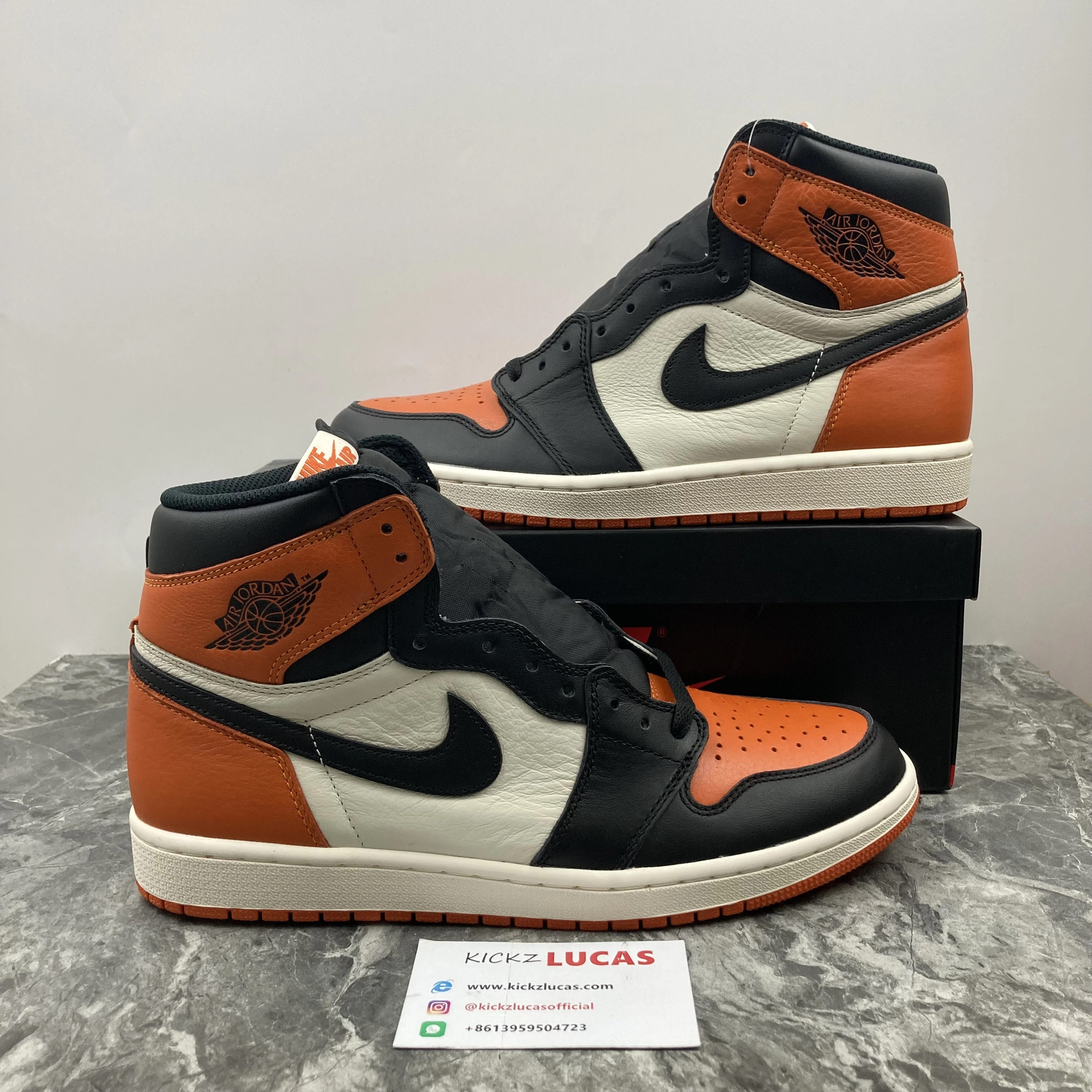 Trendy Air Jordan 1 Retro Shattered Backboard 555088- 1785