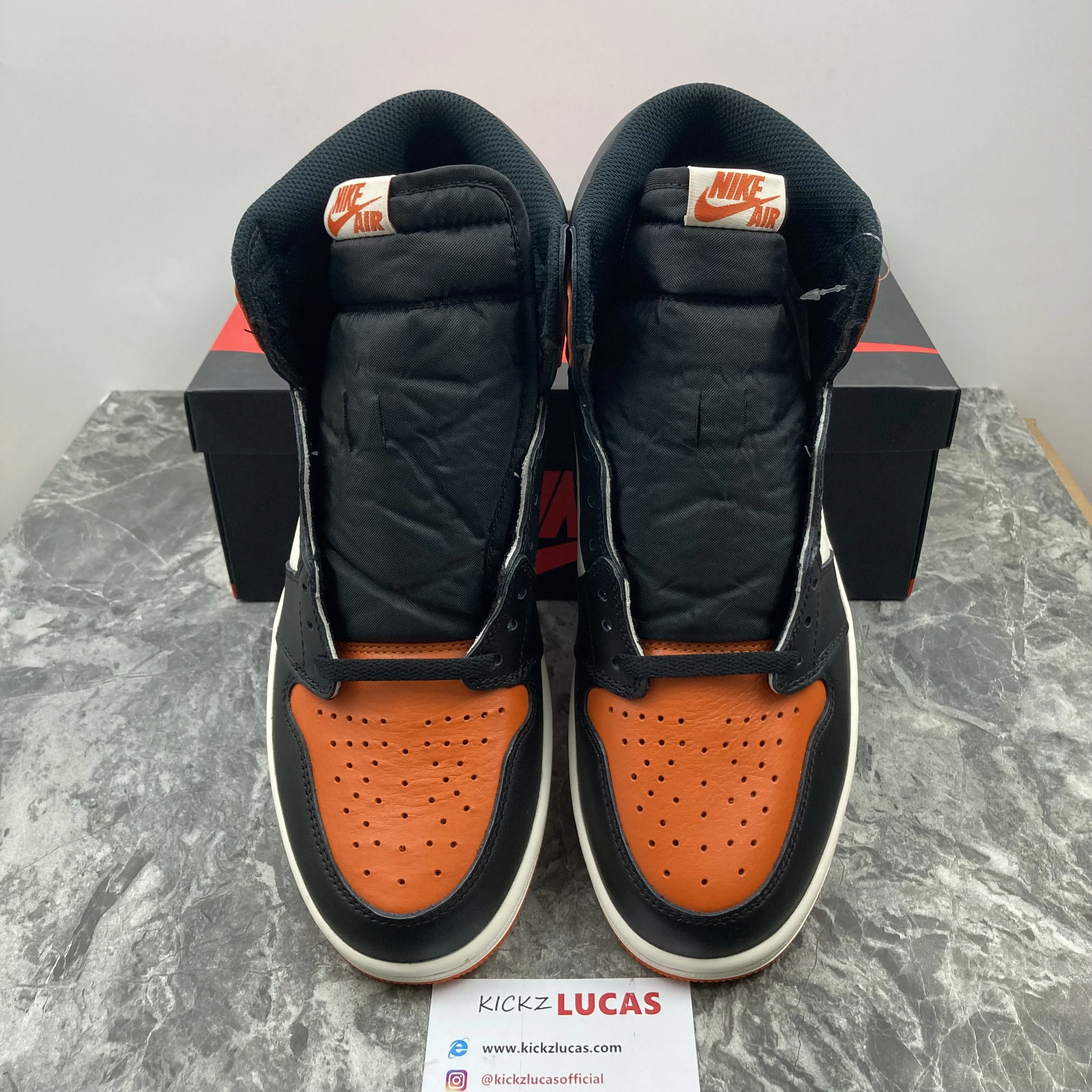 Trendy Air Jordan 1 Retro Shattered Backboard 555088- 1785