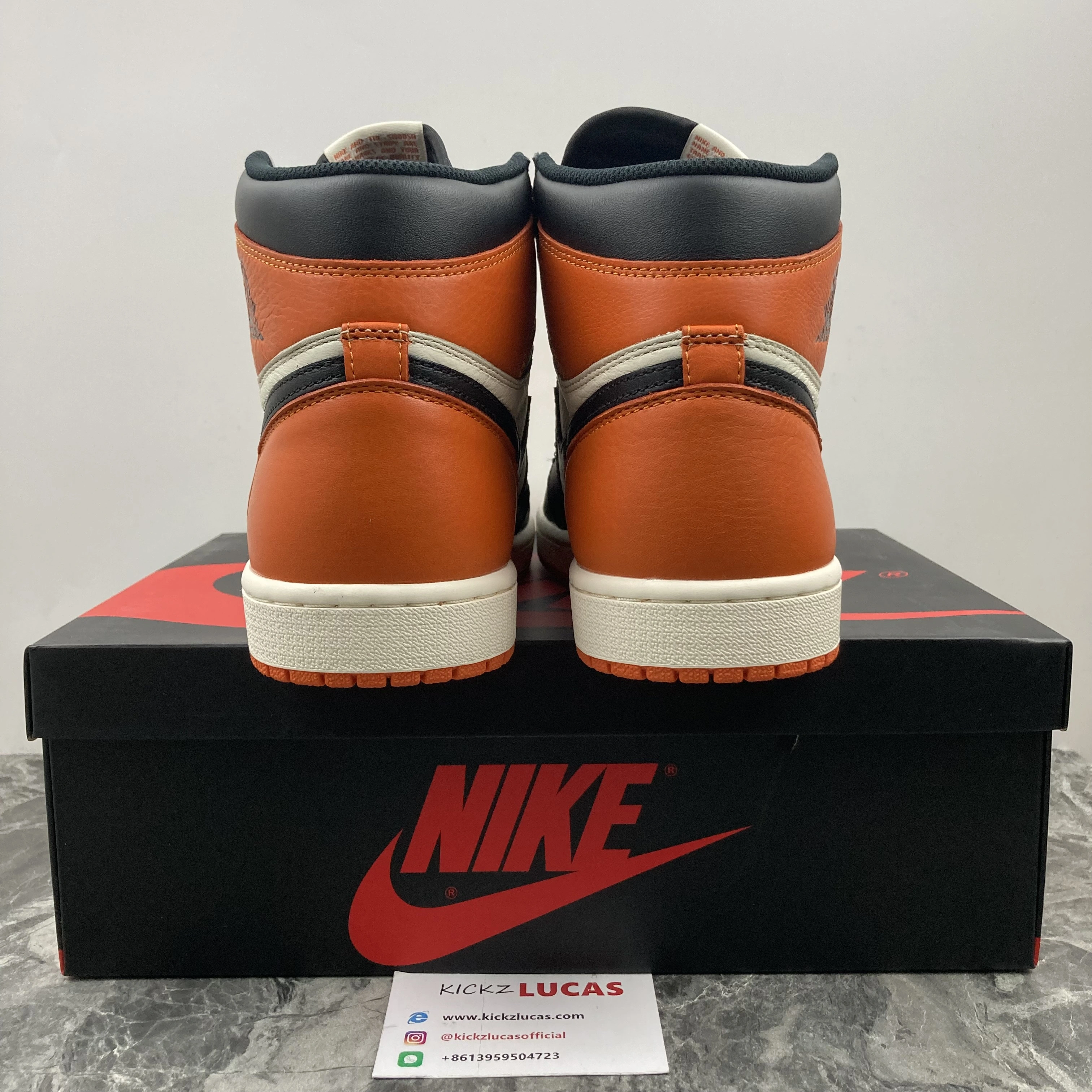 Trendy Air Jordan 1 Retro Shattered Backboard 555088- 1785