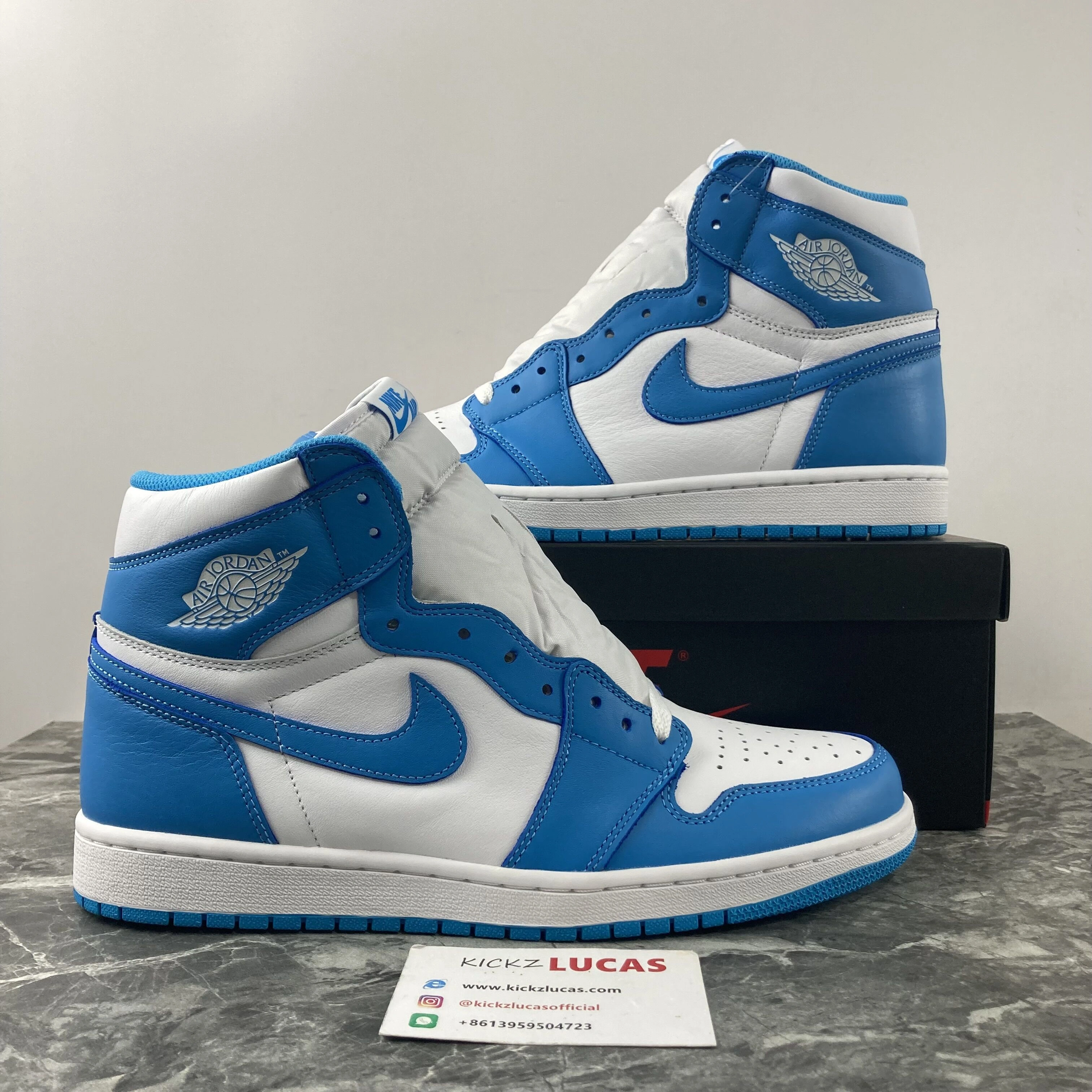 Air Jordan 1 Retro UNC 555088- Flexible 1763