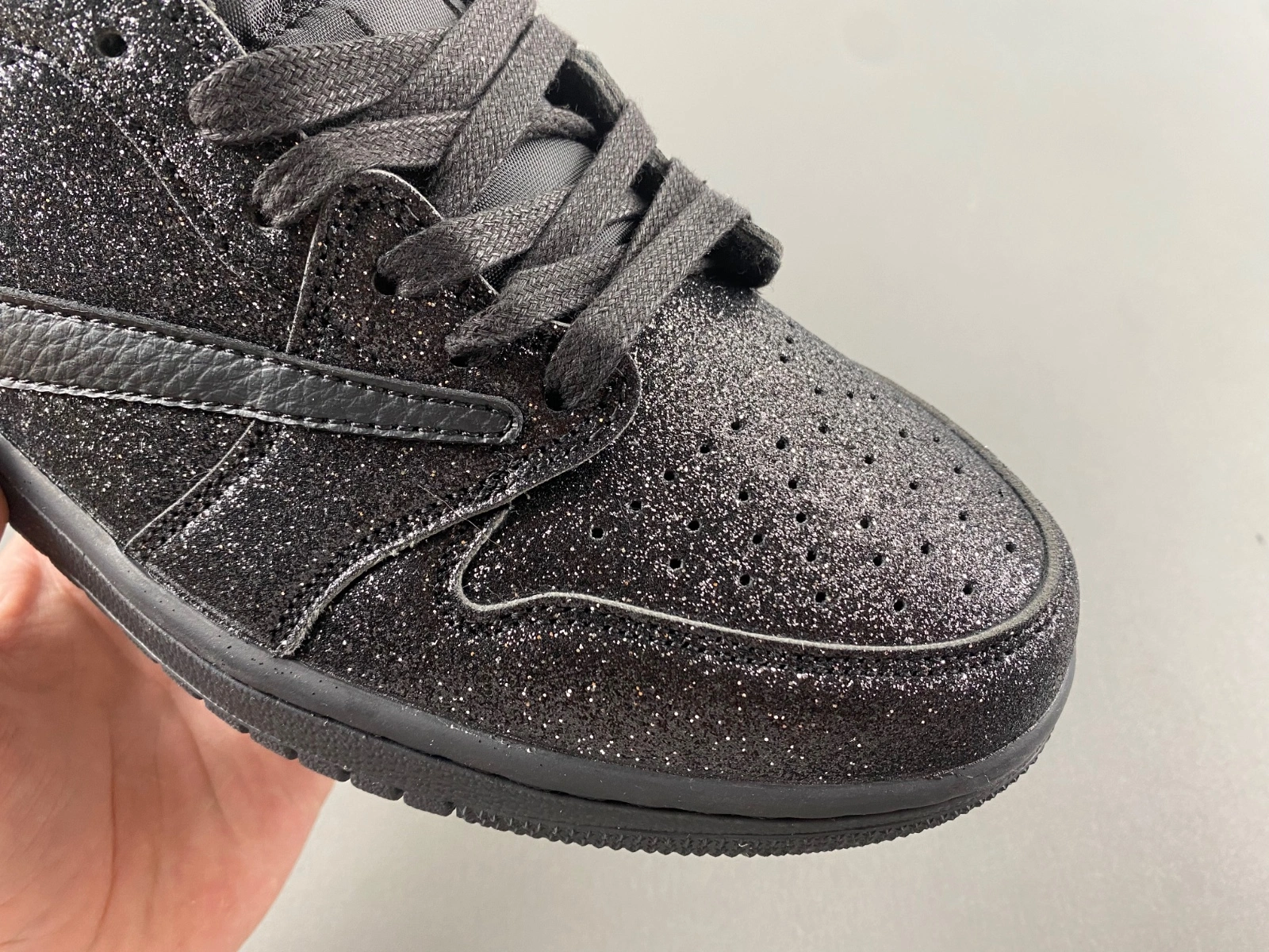 RelaxedFit Air Jordan 1 Travis Scott Black DM7866-- 1400
