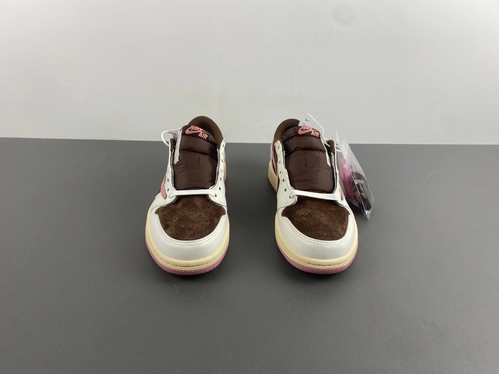 Stylish Air Jordan 1 Travis Scott Coffee Pink DZ4137 - 1394