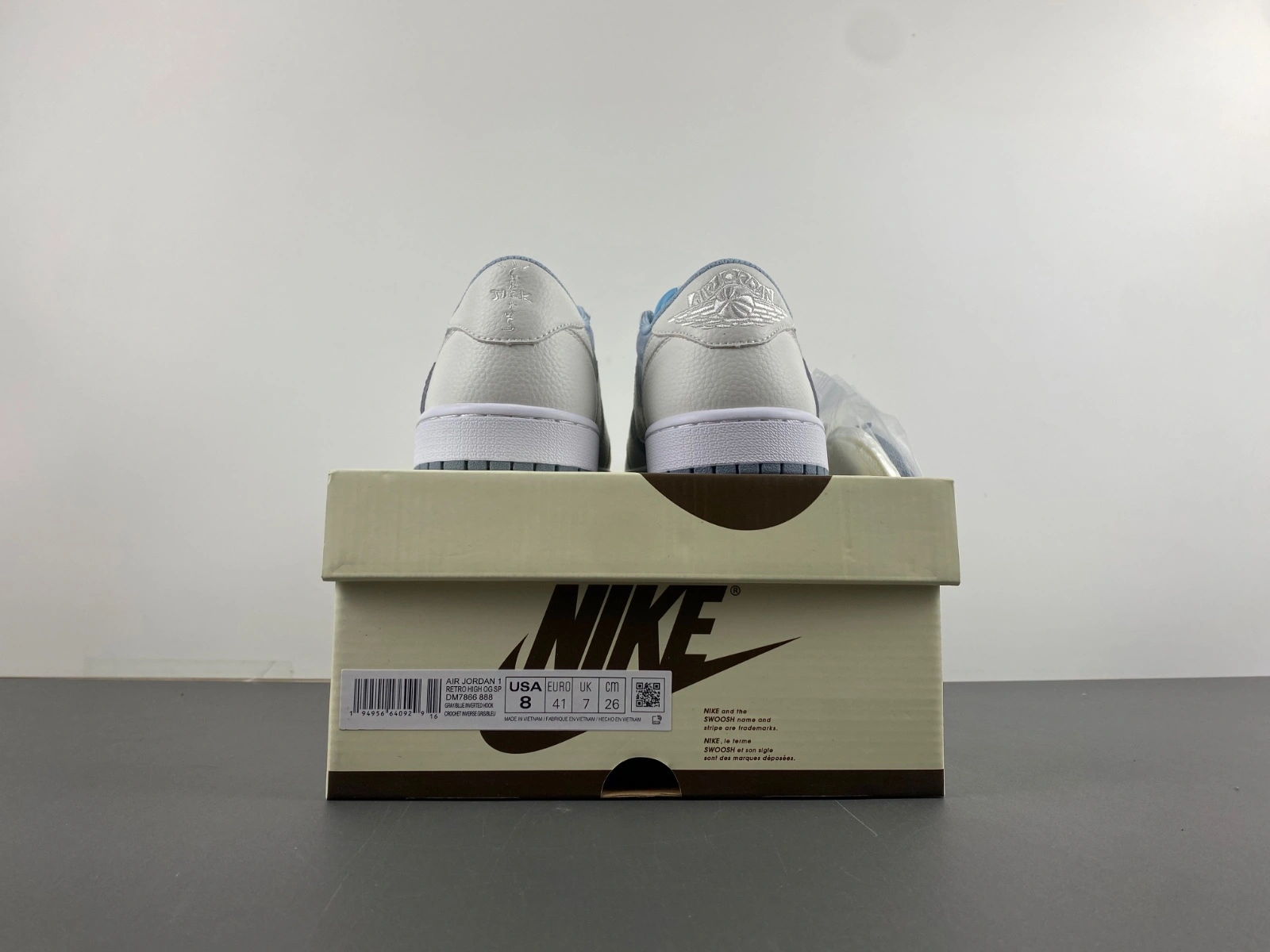 Unisex Air Jordan 1 Travis Scott DM7866-888 MK20240727- 1384