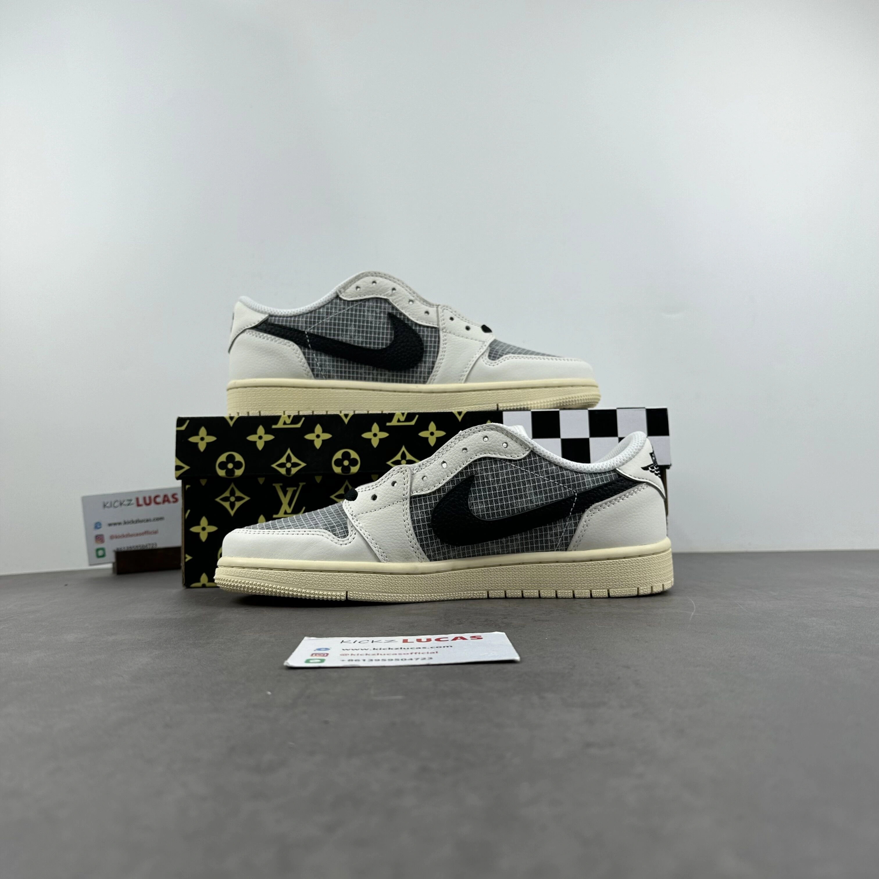 Air Jordan 1 Travis Scott L*V DZ8866- Packable 1440