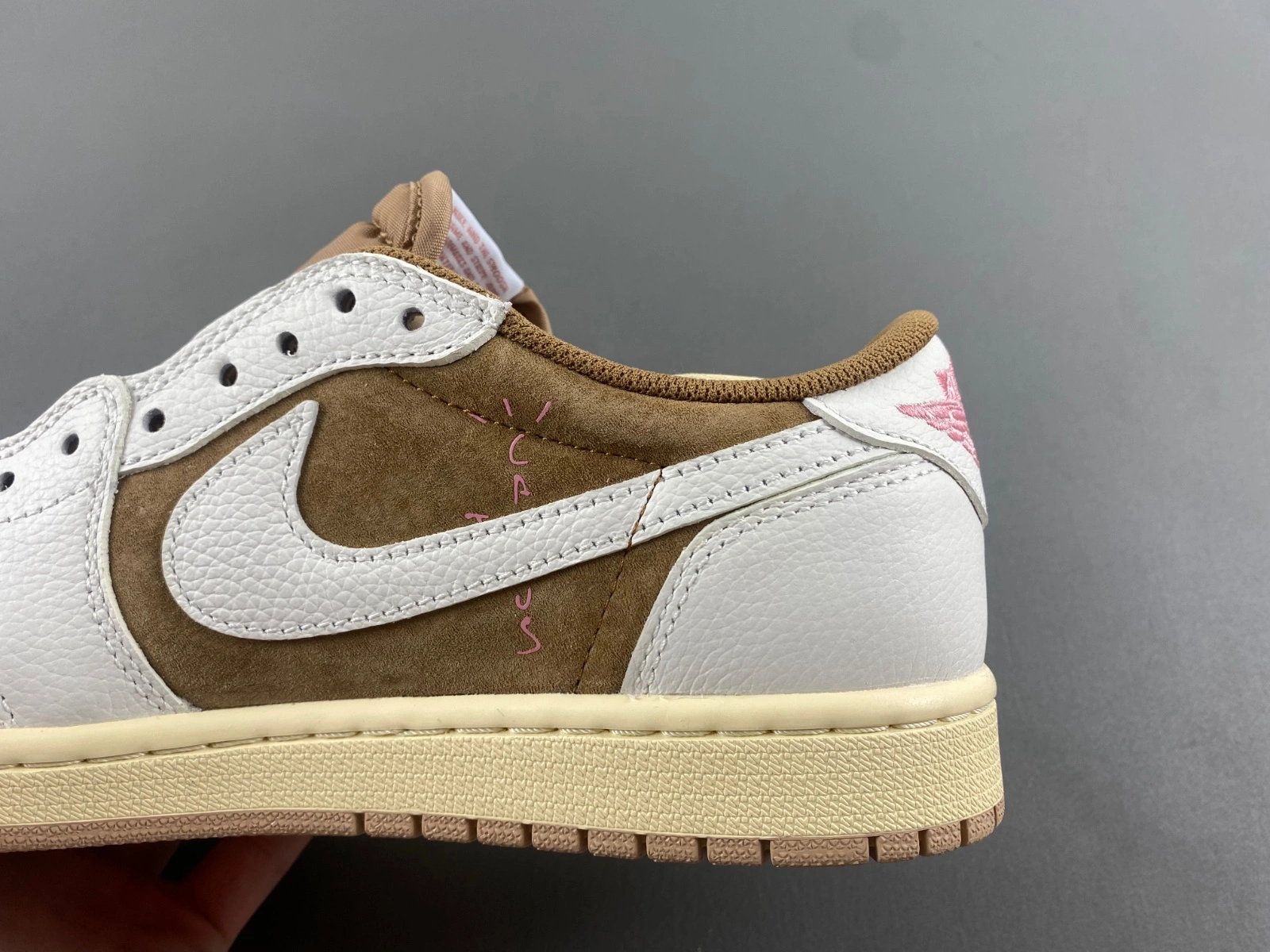 HighPerformance Air Jordan 1 Travis Scott White khaki DM7866- 1396