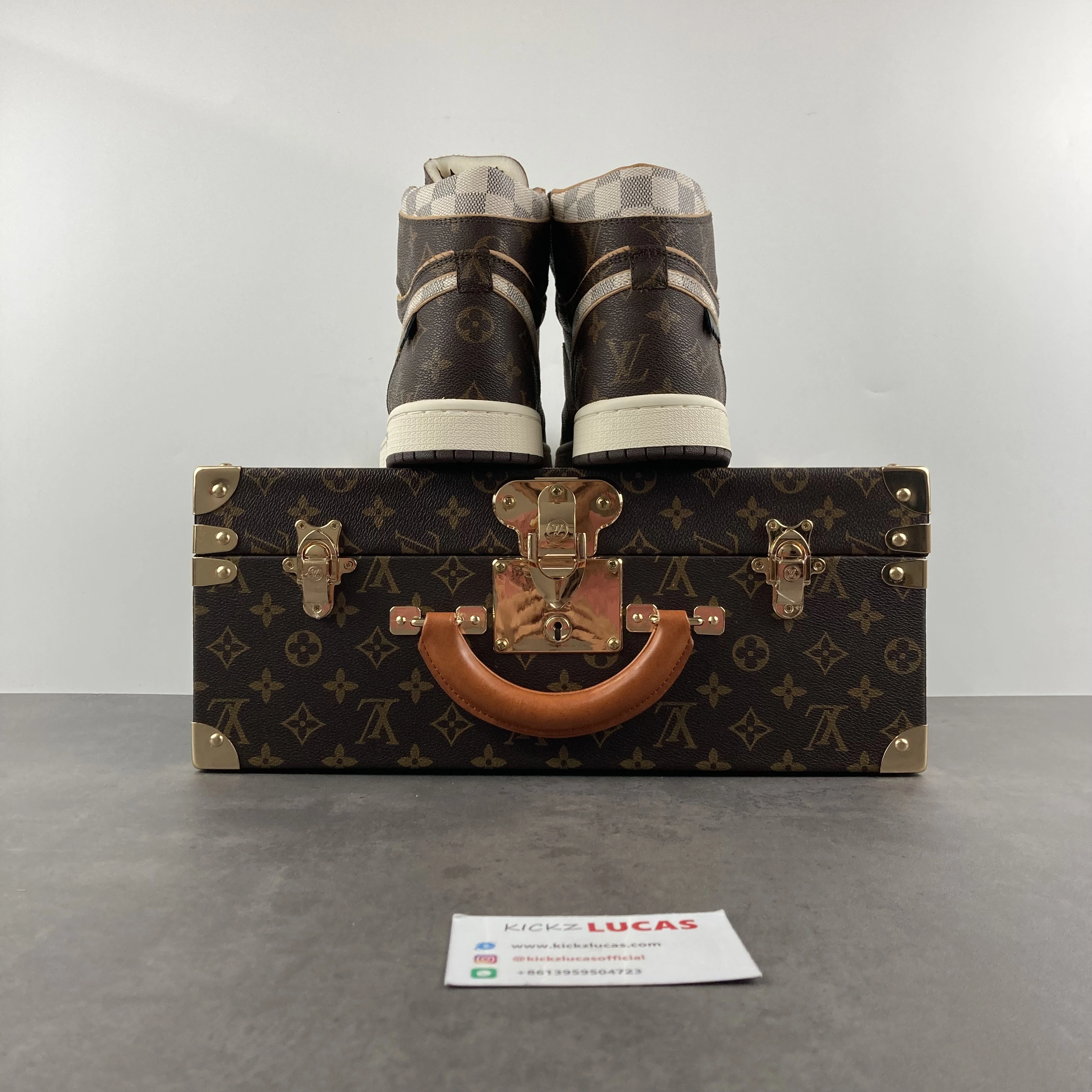 Air Jordan 1 x OFF-WHITE x L*ouis V*uitton Attractive 4002