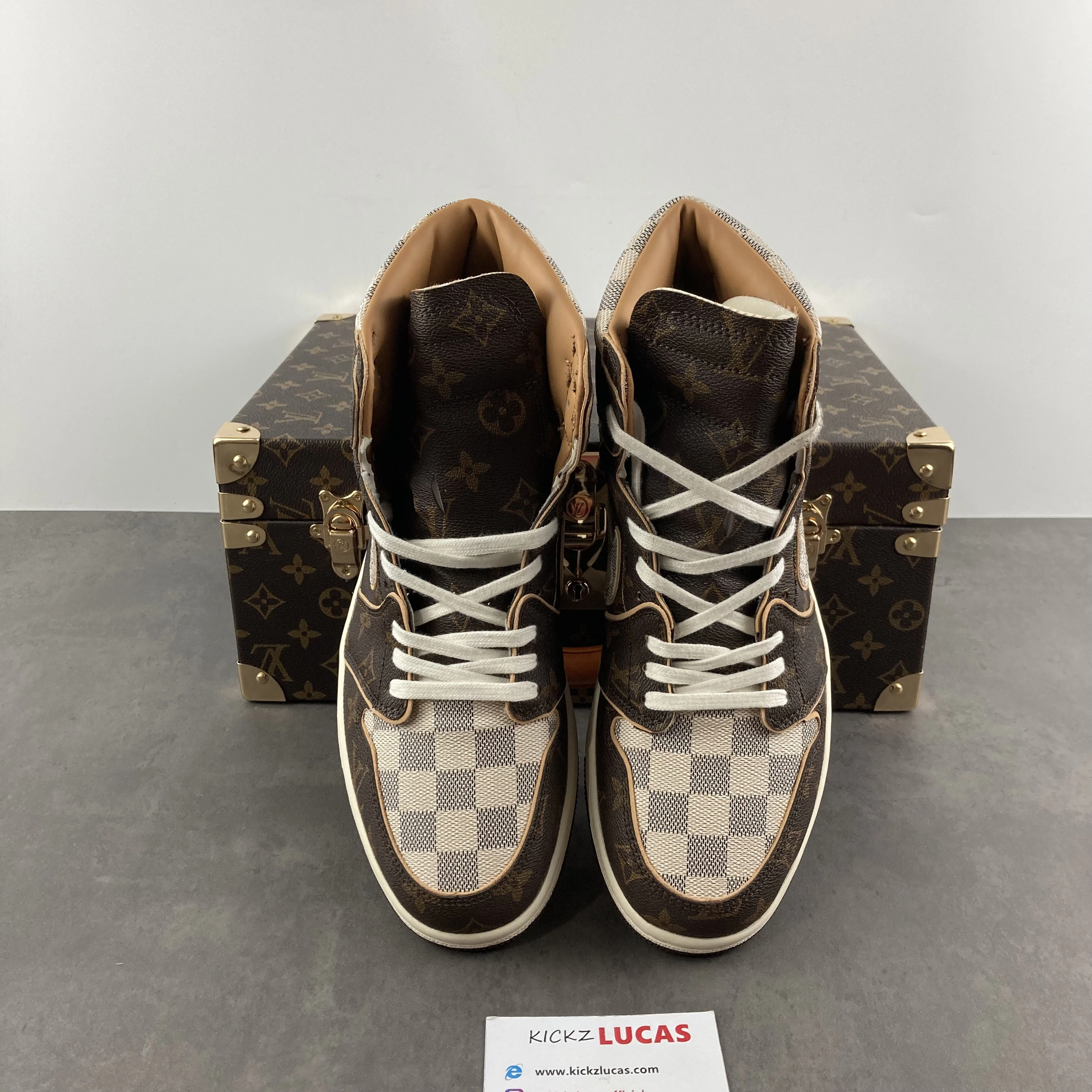 Air Jordan 1 x OFF-WHITE x L*ouis V*uitton Attractive 4002