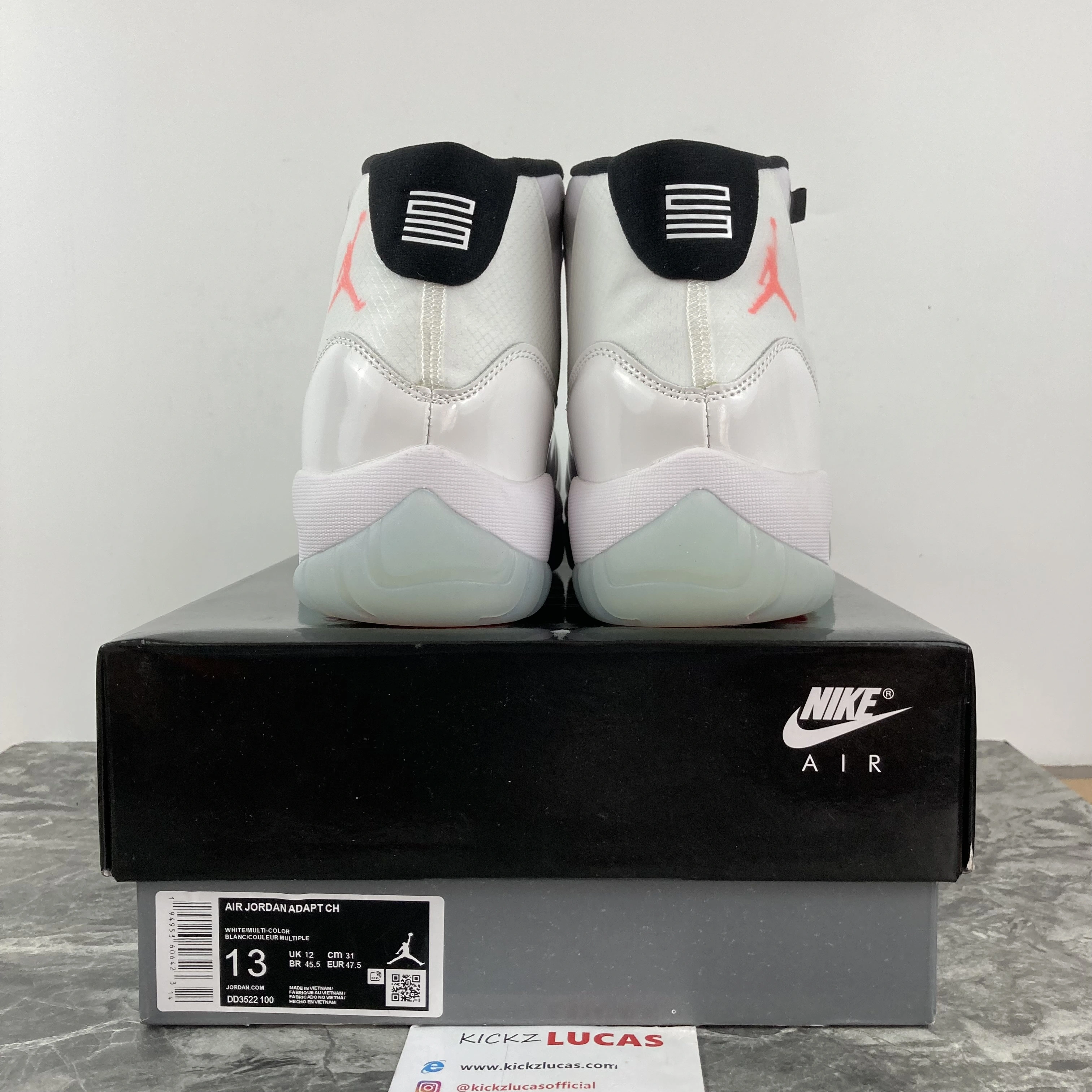 Durable Air Jordan 11 Adapt White (CN Plug) DD3522- 2194