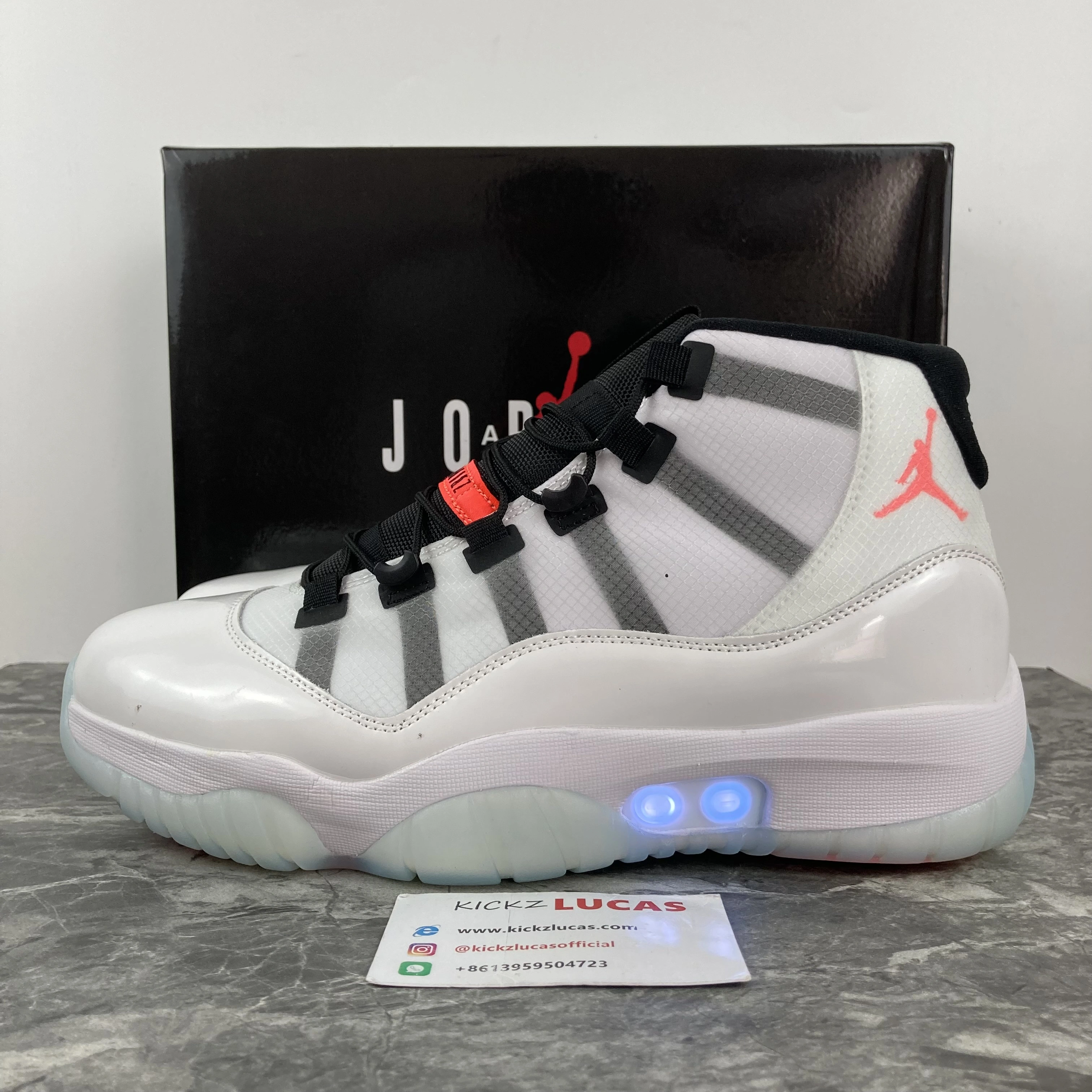 Durable Air Jordan 11 Adapt White (CN Plug) DD3522- 2194