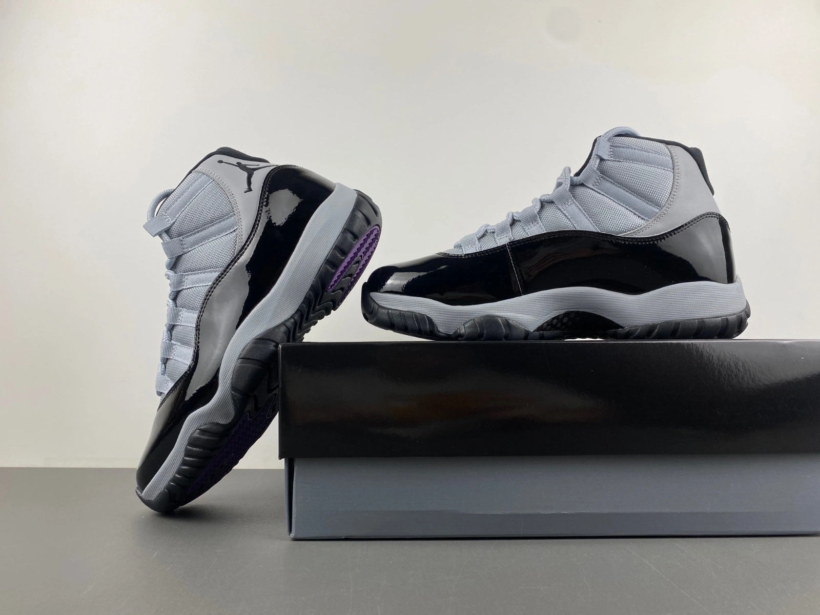Affordable Air Jordan 11 Black Grey CT8012- 2172