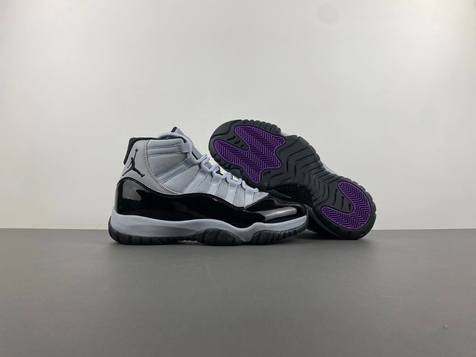 Affordable Air Jordan 11 Black Grey CT8012- 2172