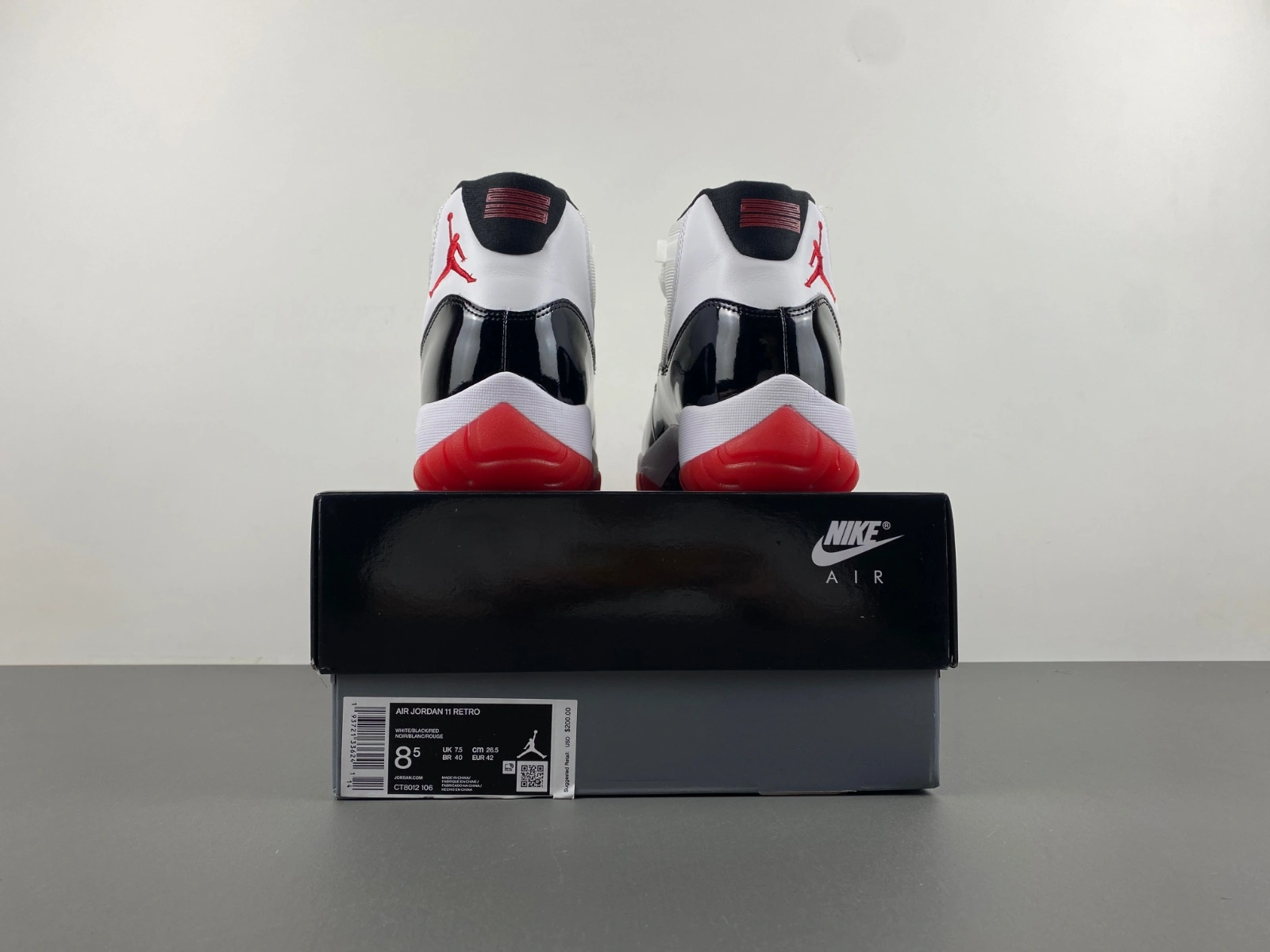 Air Jordan 11 Black Red CT8012- Thermal 2177
