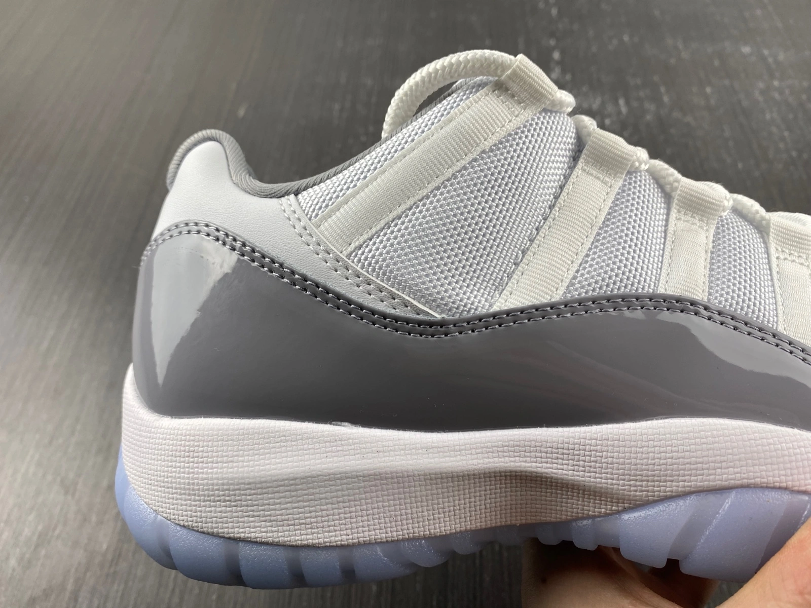 QuickDry Air Jordan 11 Low Cement Grey AV2187- 2193