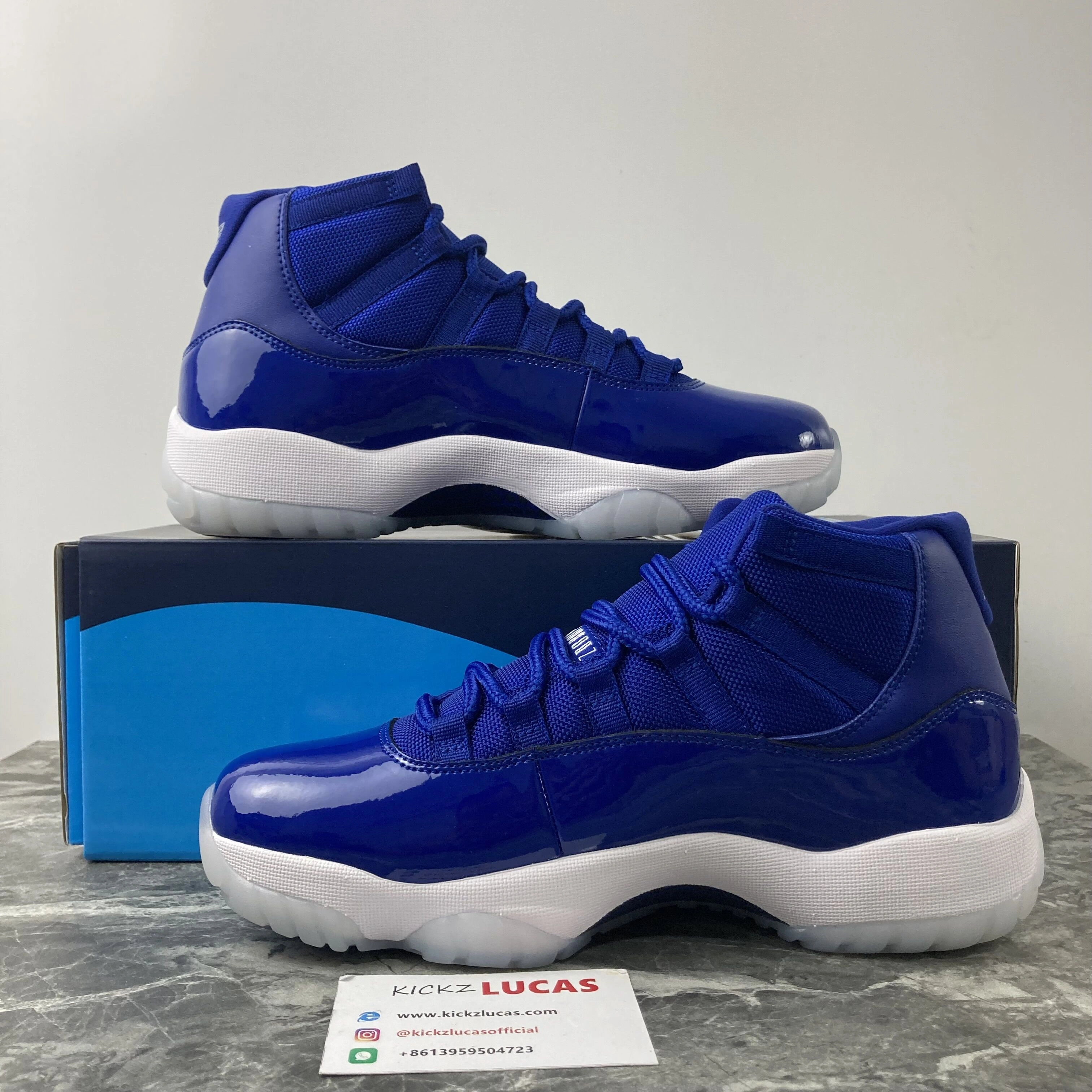 Air Jordan 11 Retro Blue 378037- Snug 2199