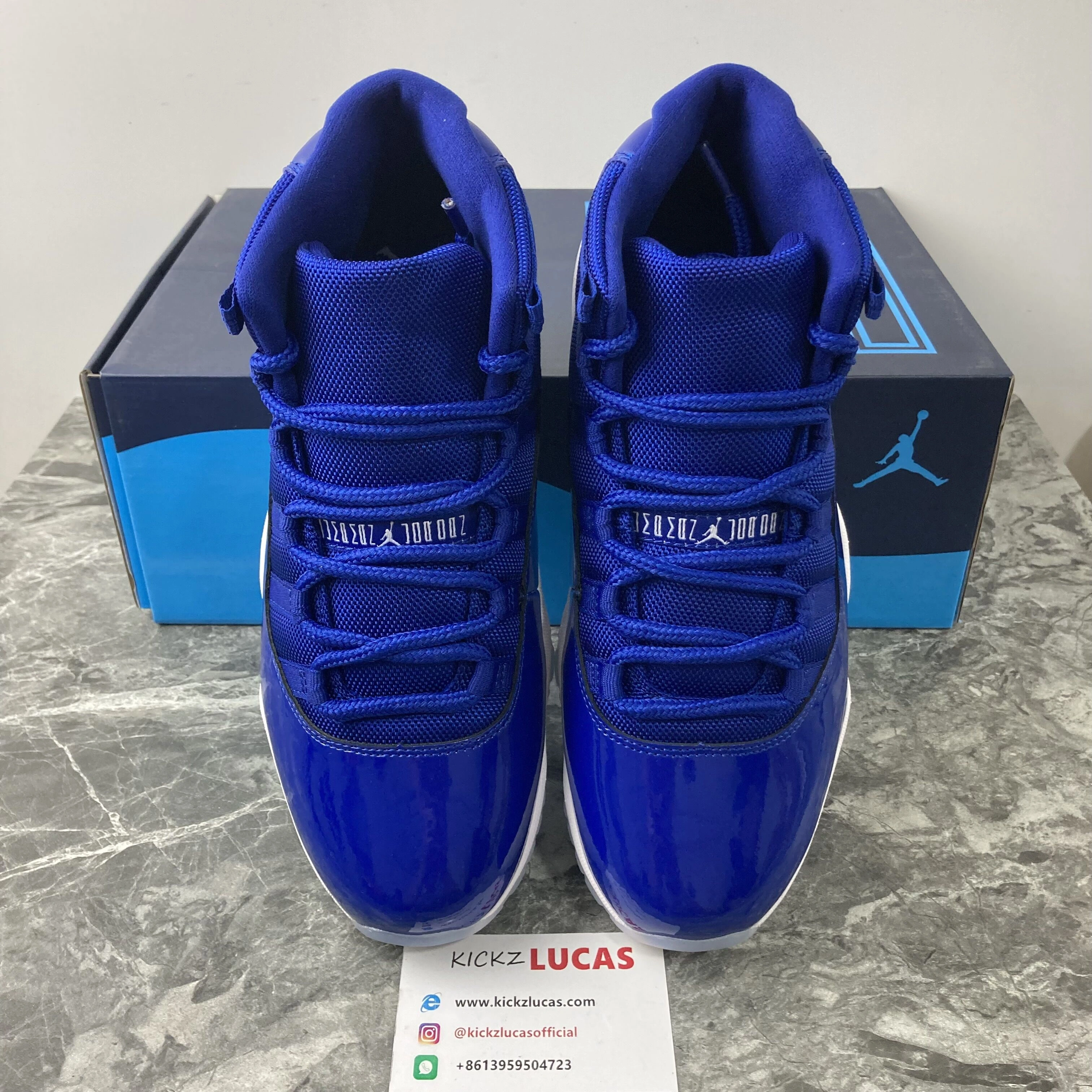 Air Jordan 11 Retro Blue 378037- Snug 2199