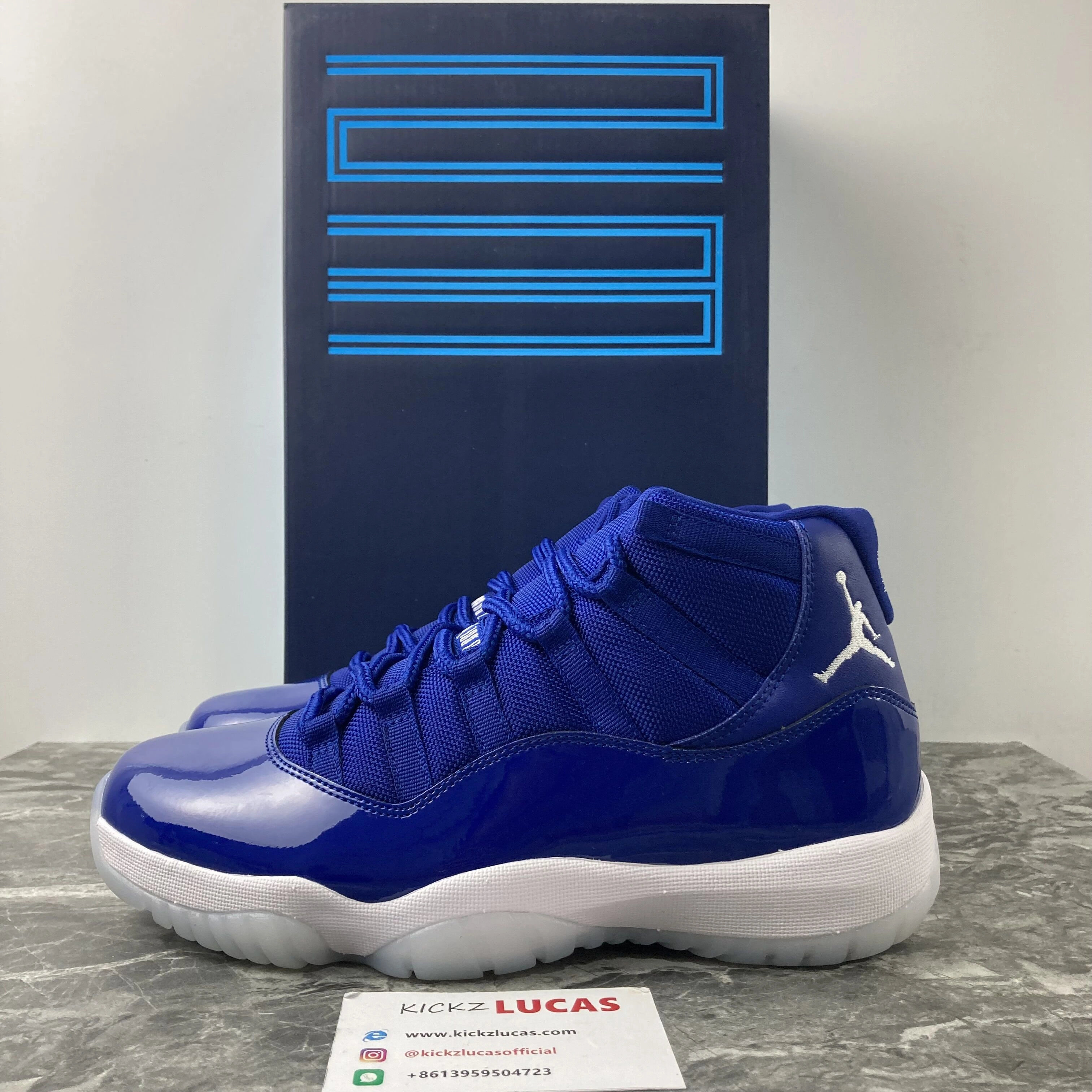 Air Jordan 11 Retro Blue 378037- Snug 2199