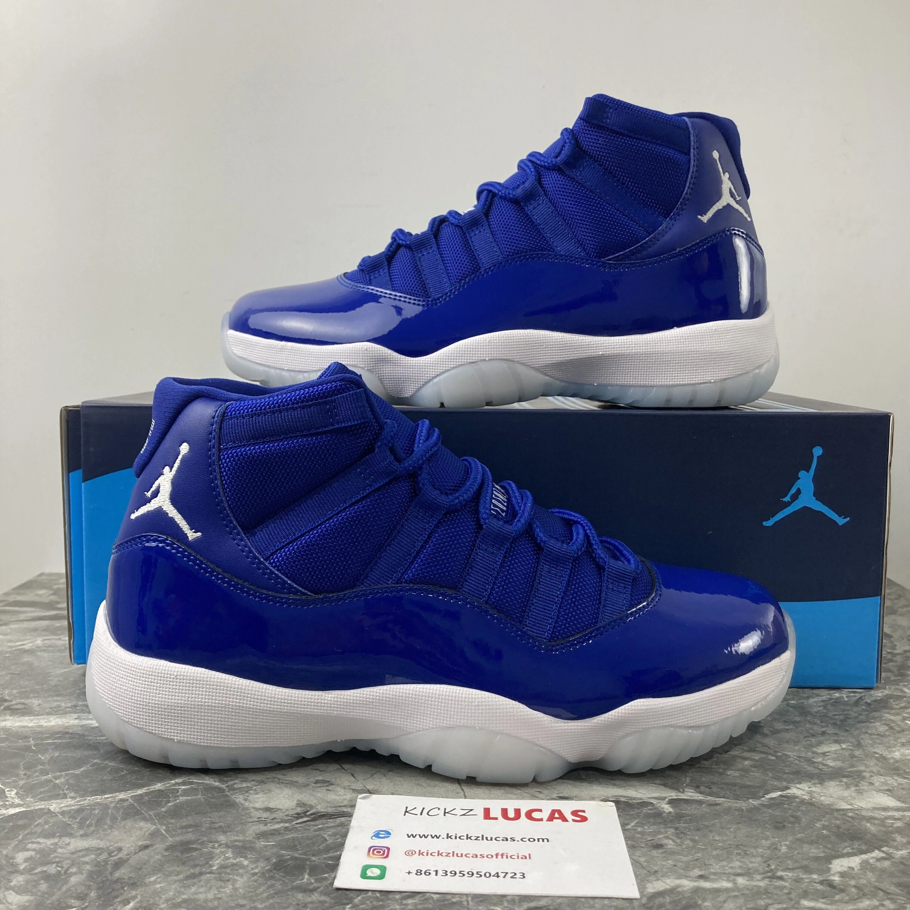 Air Jordan 11 Retro Blue 378037- Snug 2199