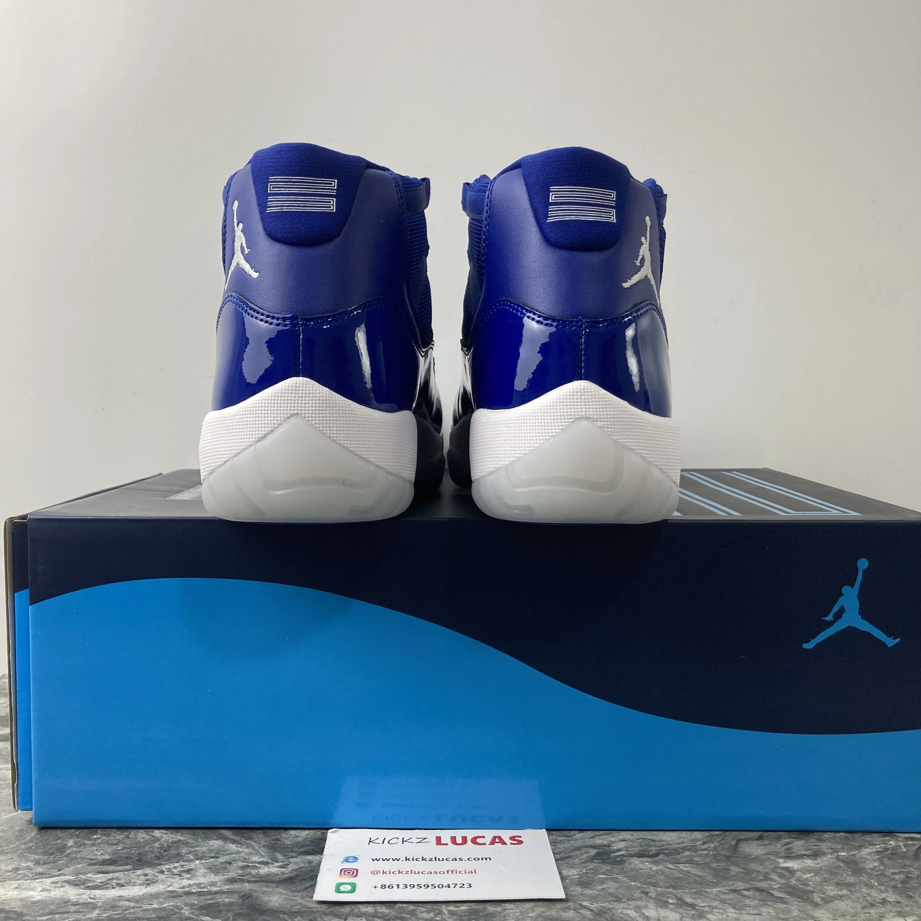 Air Jordan 11 Retro Blue 378037- Snug 2199