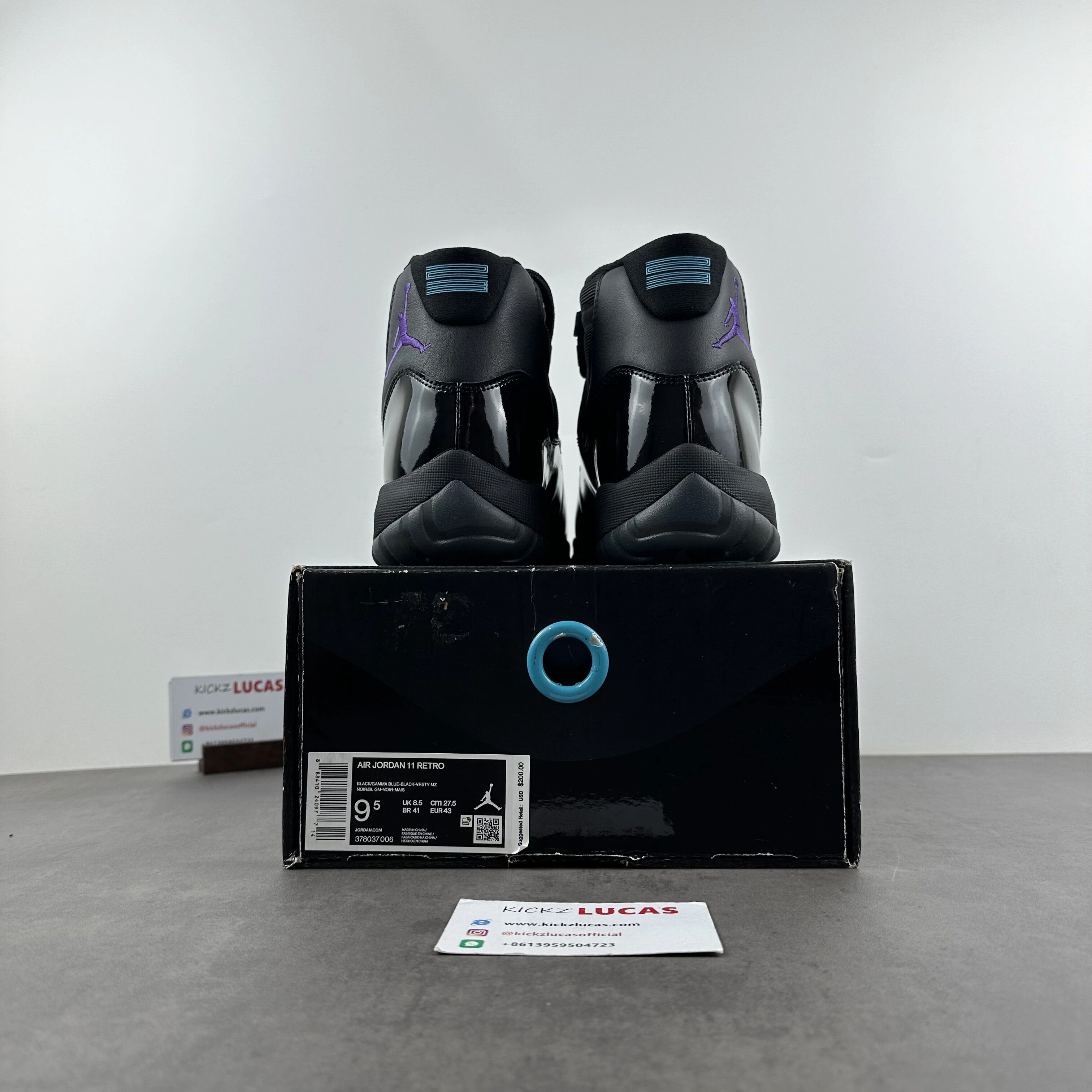 FashionForward Air Jordan 11 Retro Gamma Purple 378037- 2186