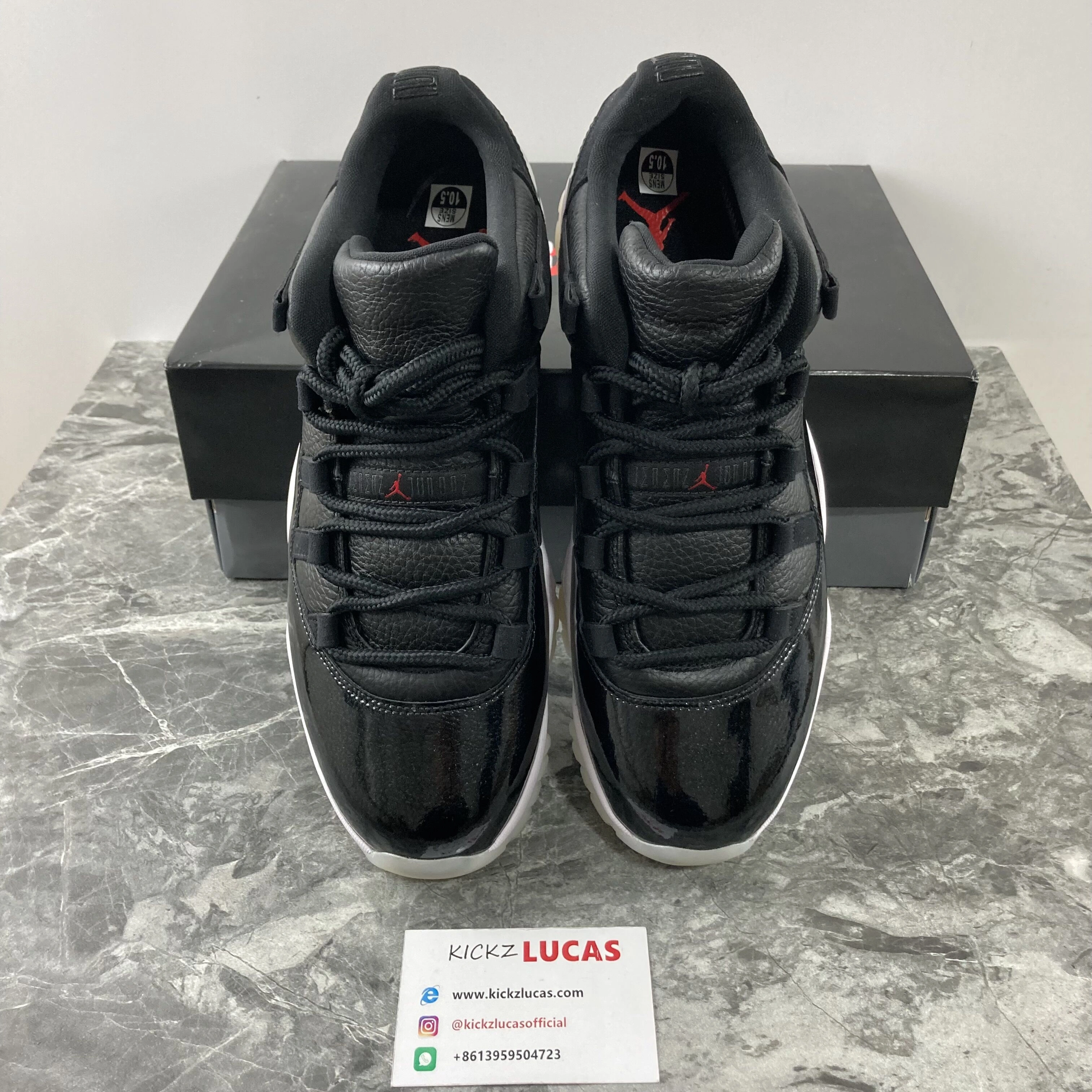 Air Jordan 11 Retro Low 72-10 AV2187- FreshLook 2200