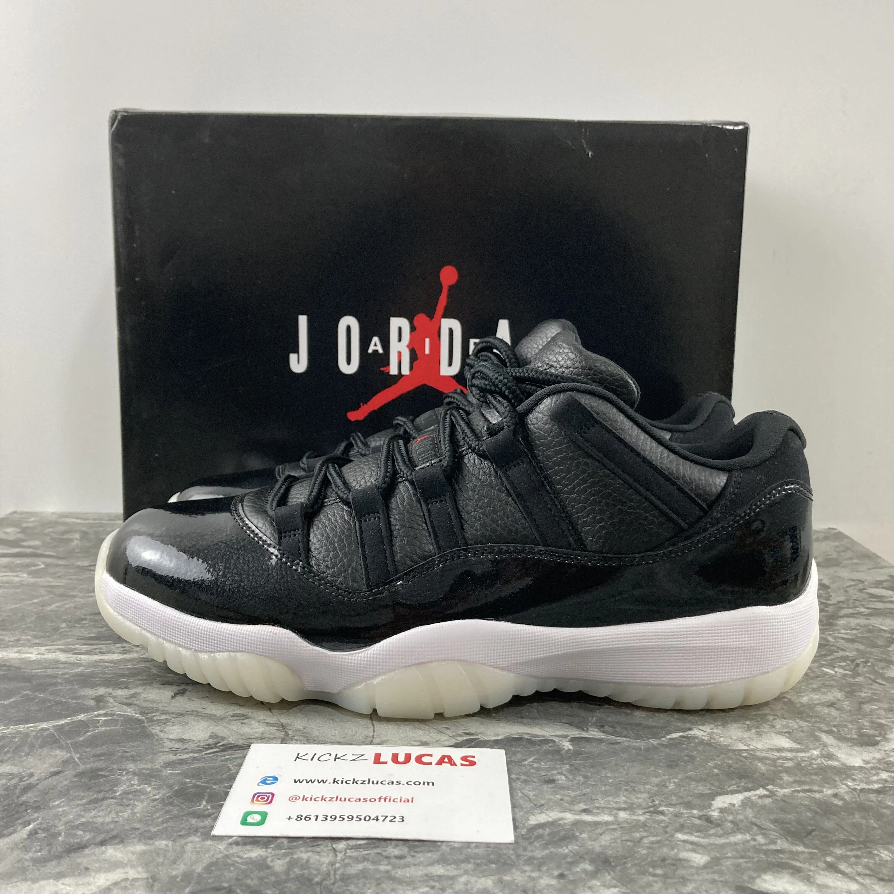 Air Jordan 11 Retro Low 72-10 AV2187- FreshLook 2200