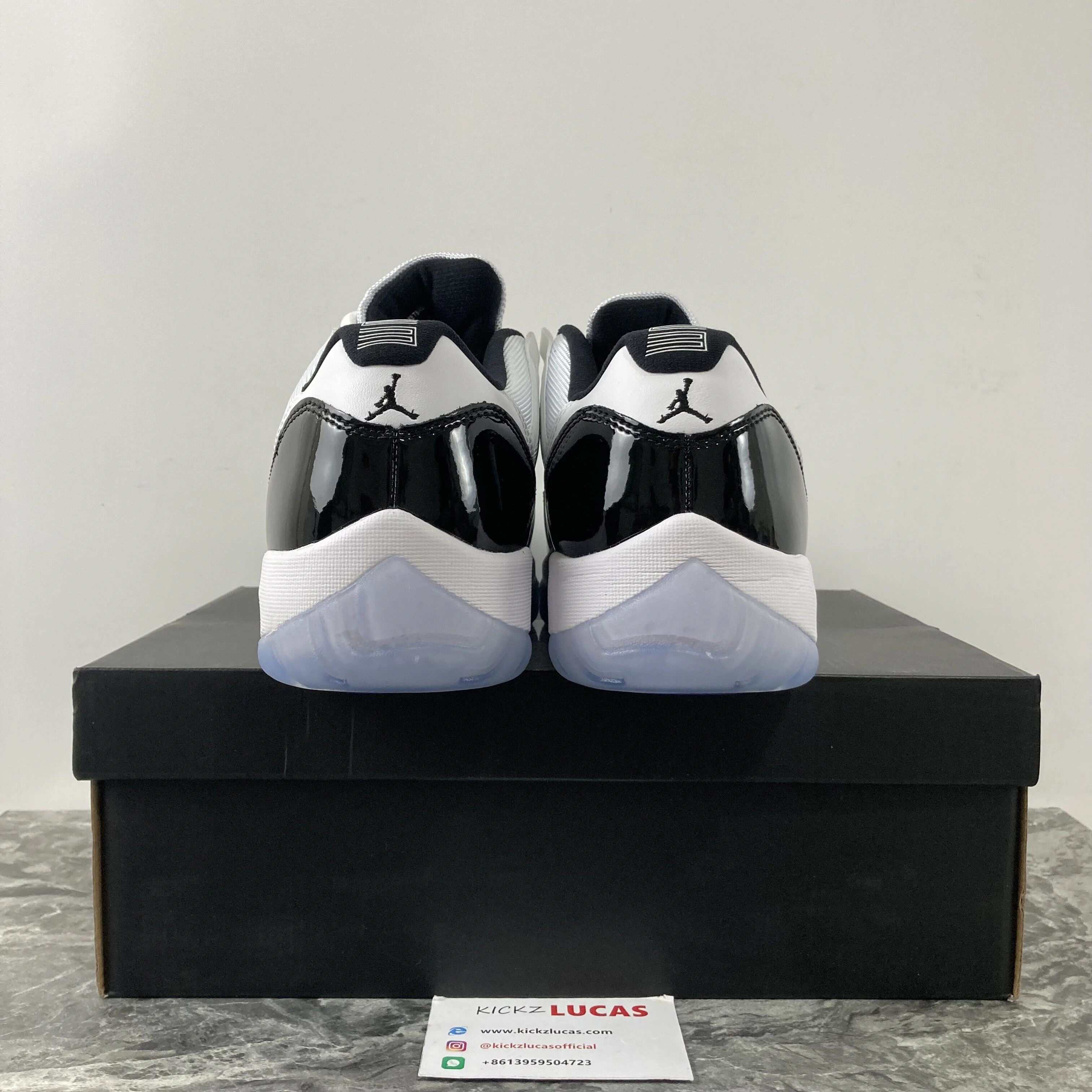 Fashionable Air Jordan 11 Retro Low Concord 528895- 2204