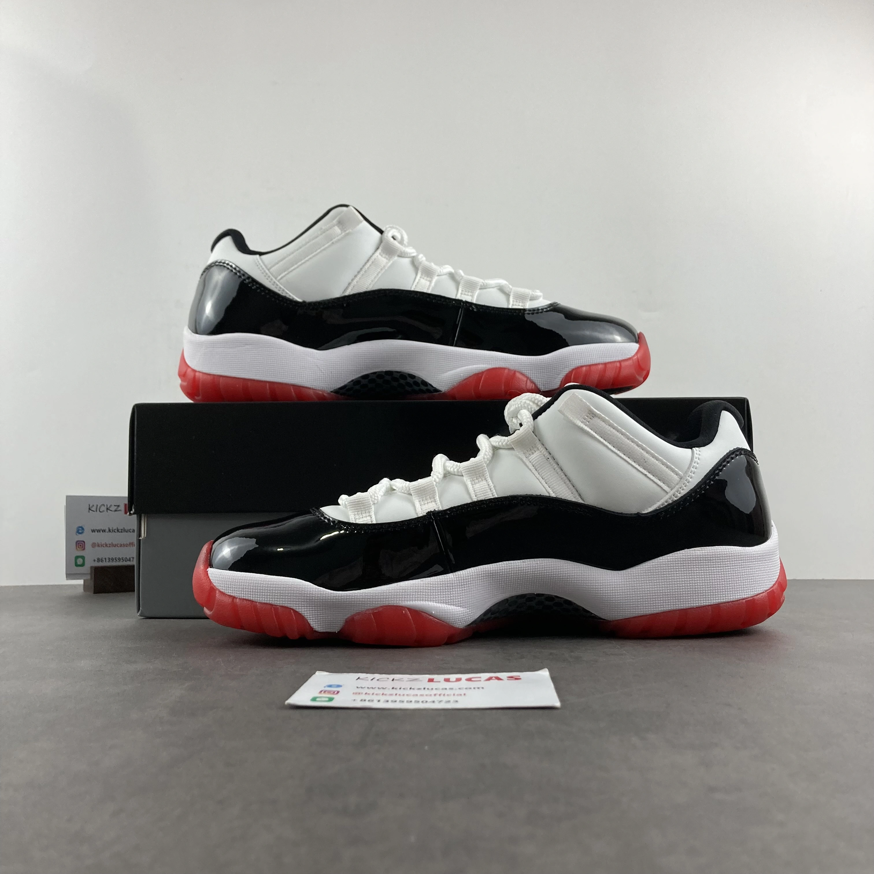 Soft Air Jordan 11 Retro Low Concord Bred AV2187- 2218