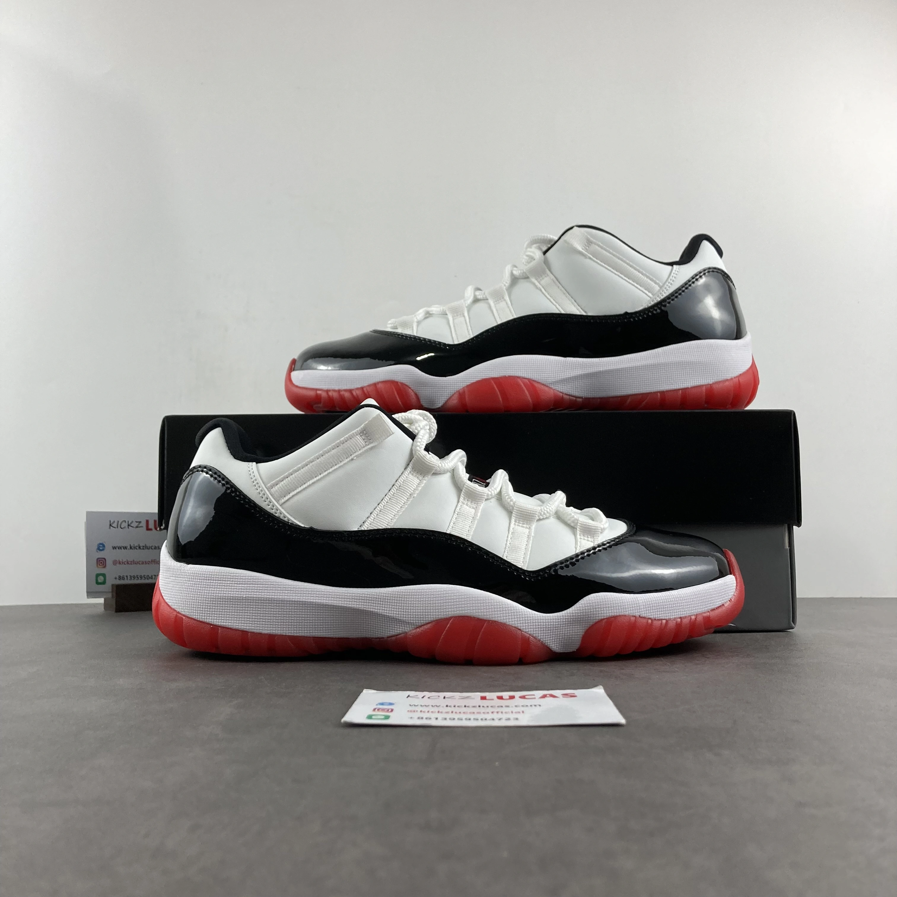 Soft Air Jordan 11 Retro Low Concord Bred AV2187- 2218