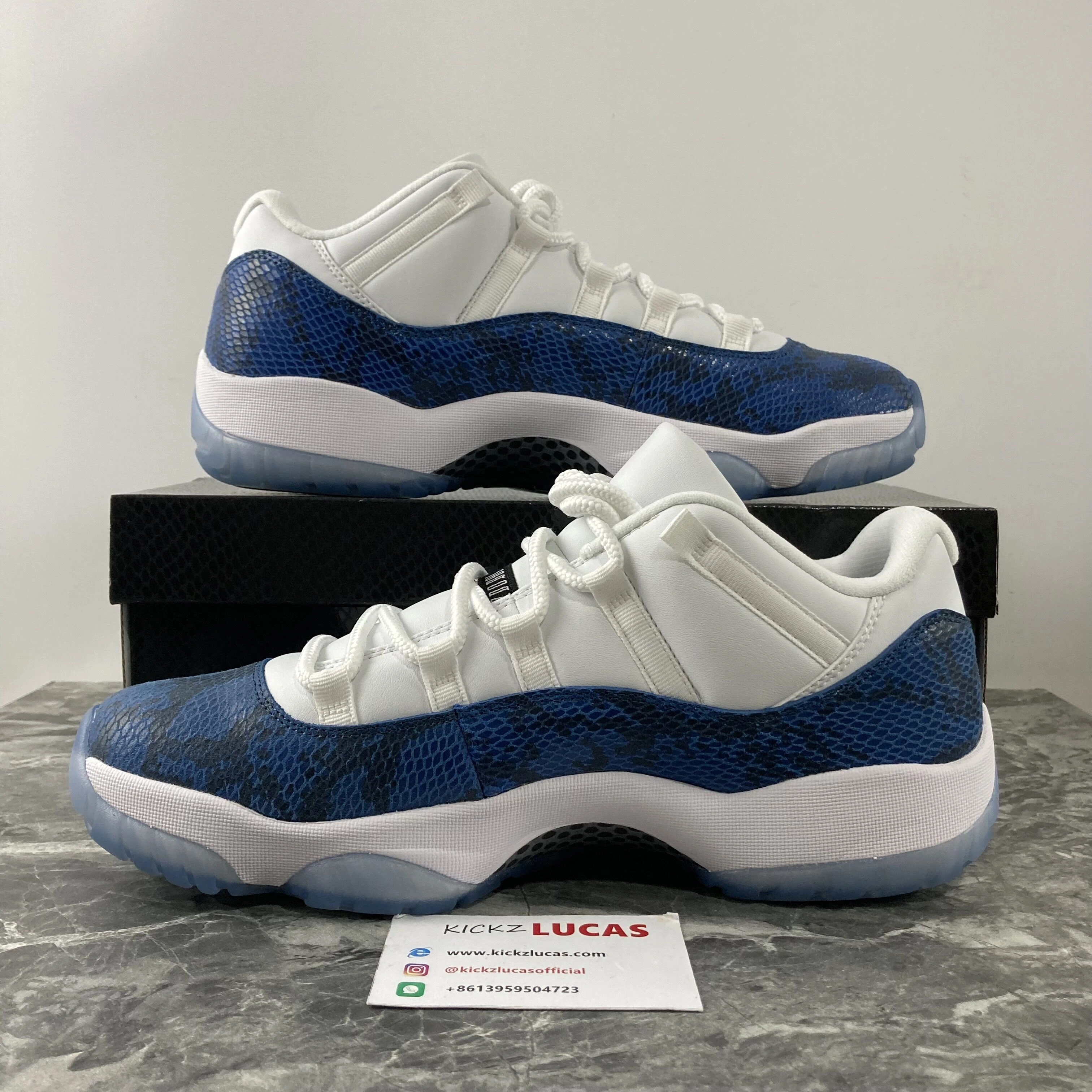 Air Jordan 11 Retro Low Snake Navy CD6846- RelaxedFit 2212