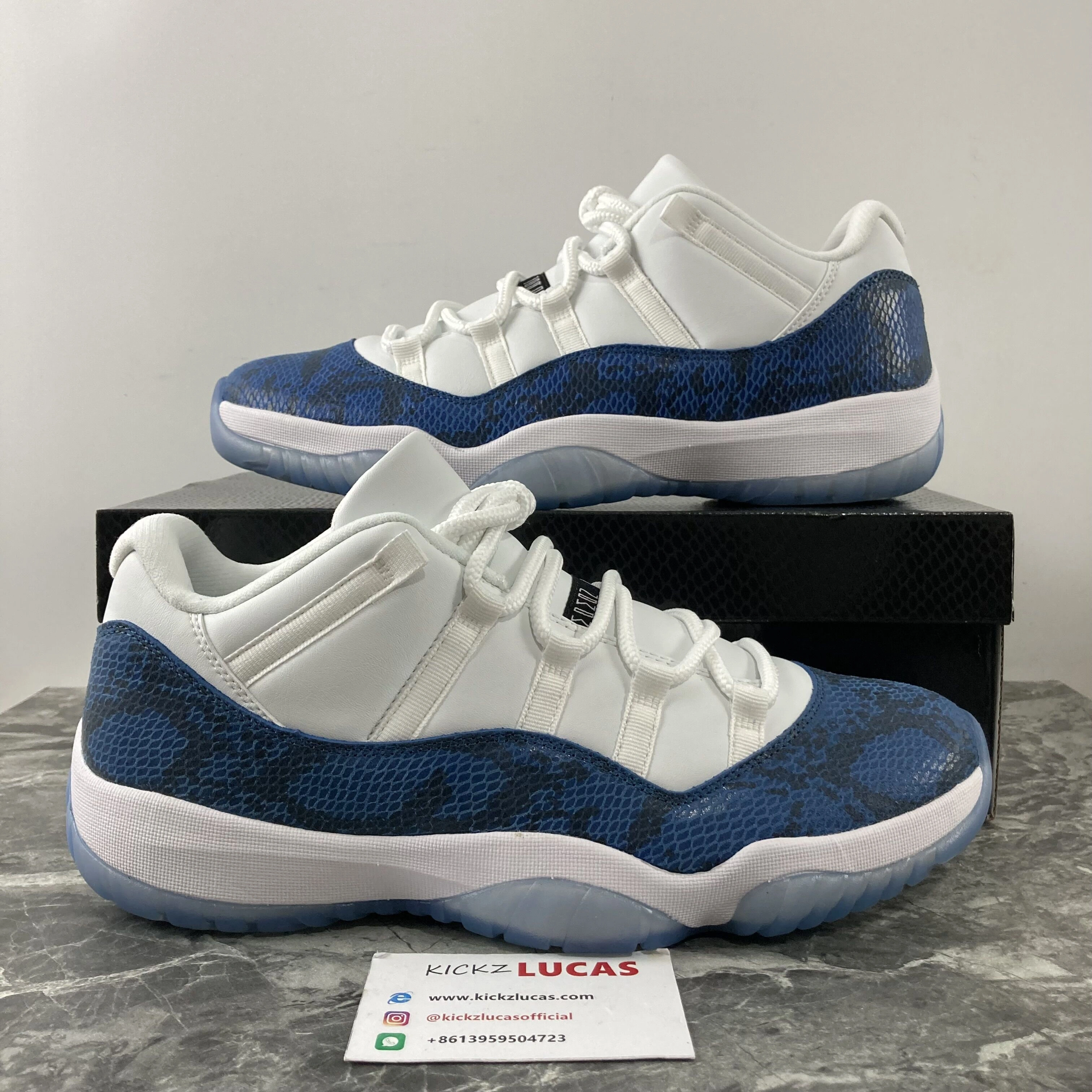 Air Jordan 11 Retro Low Snake Navy CD6846- RelaxedFit 2212
