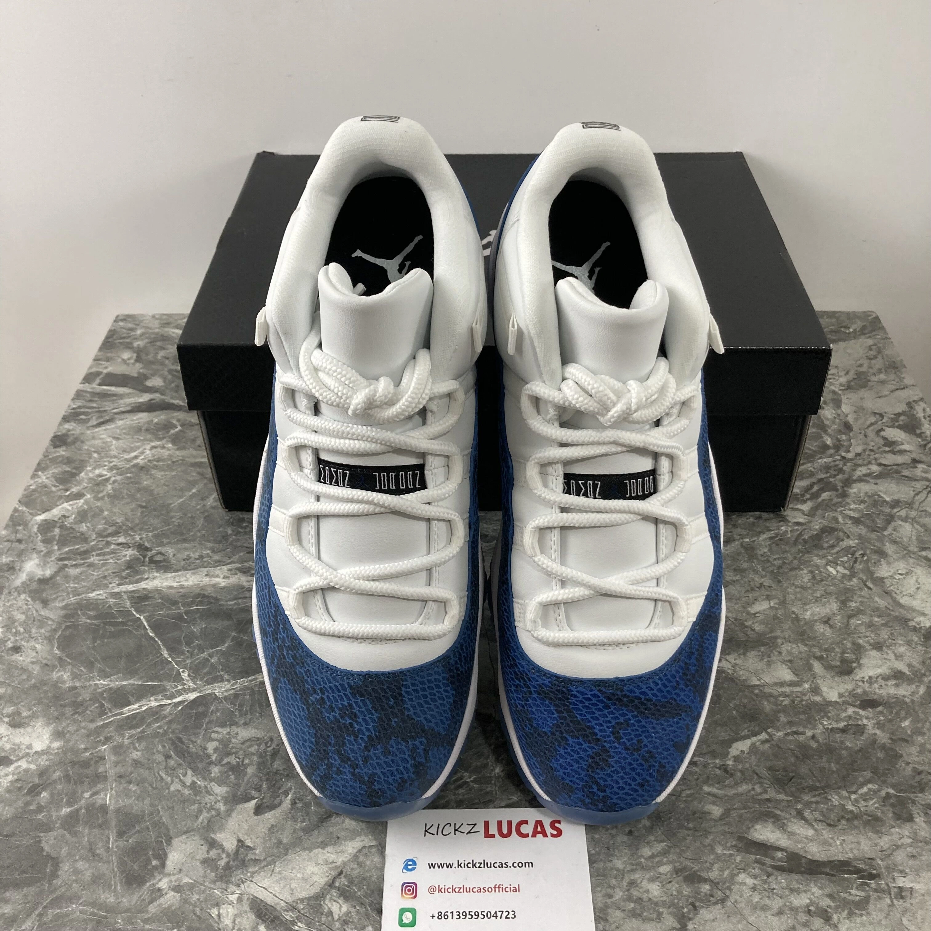 Air Jordan 11 Retro Low Snake Navy CD6846- RelaxedFit 2212