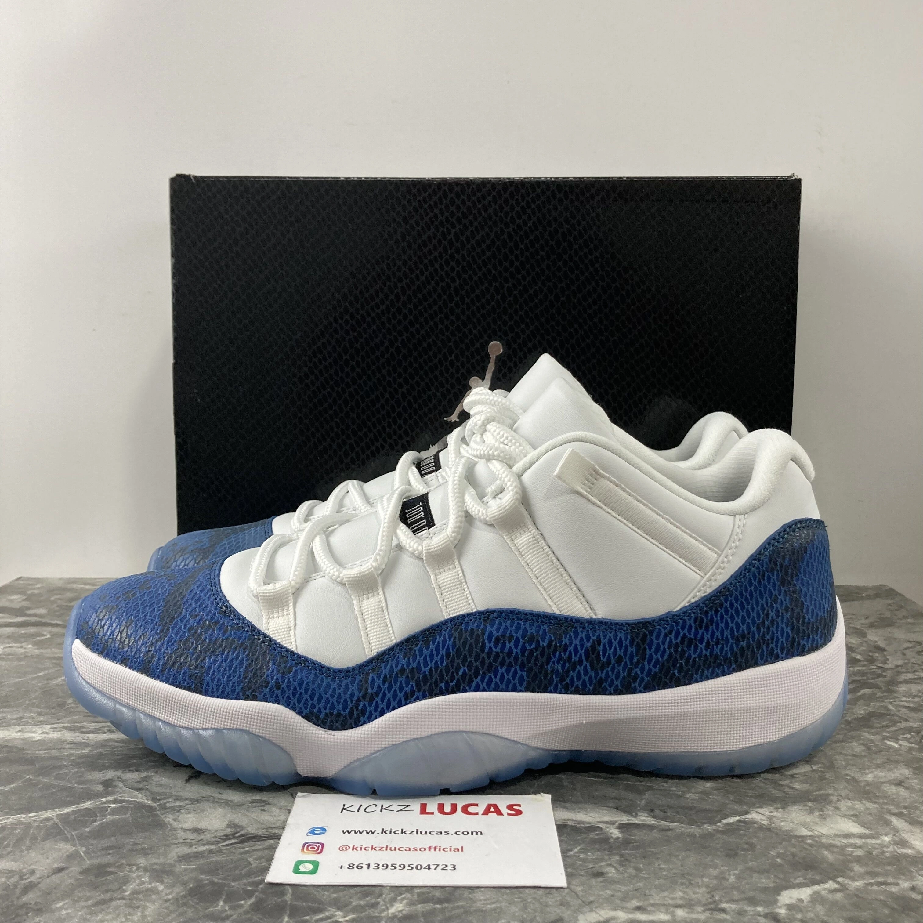 Air Jordan 11 Retro Low Snake Navy CD6846- RelaxedFit 2212