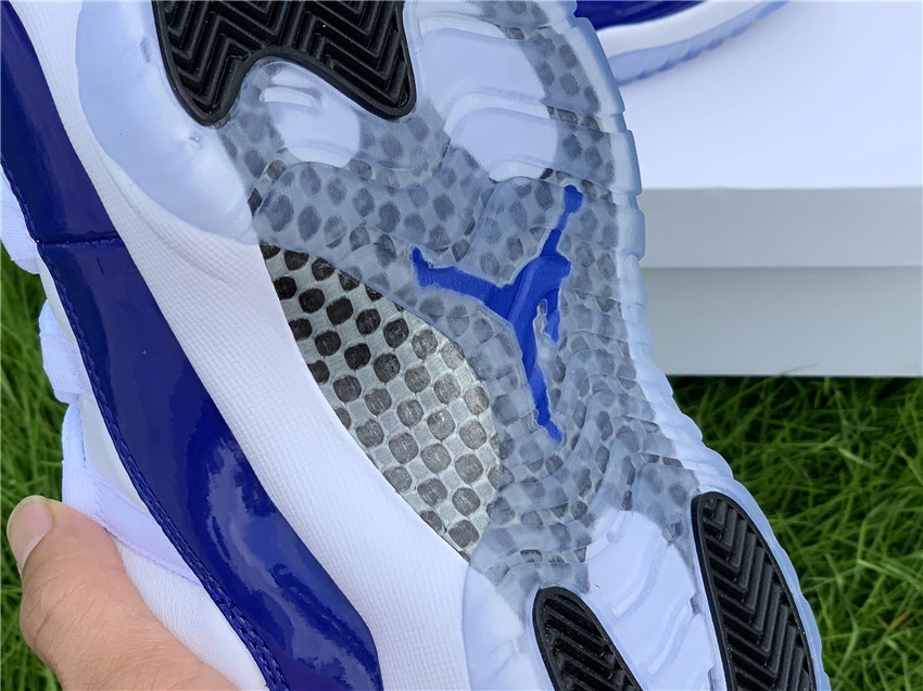 Comfortable Air Jordan 11 Retro Low White Concord AH7860- 2217