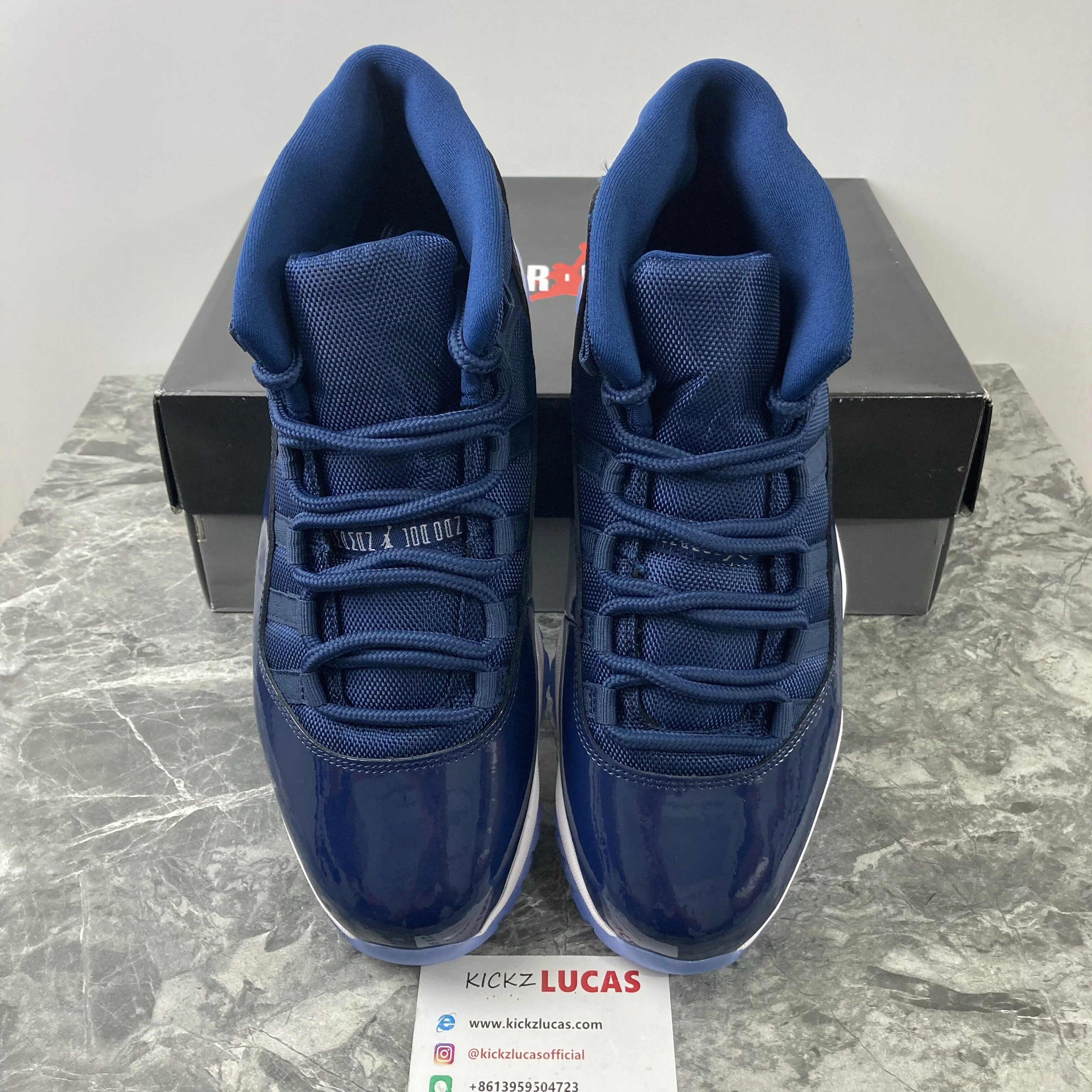 Air Jordan 11 Retro Midnight Blue 378037- Lightweight 2197