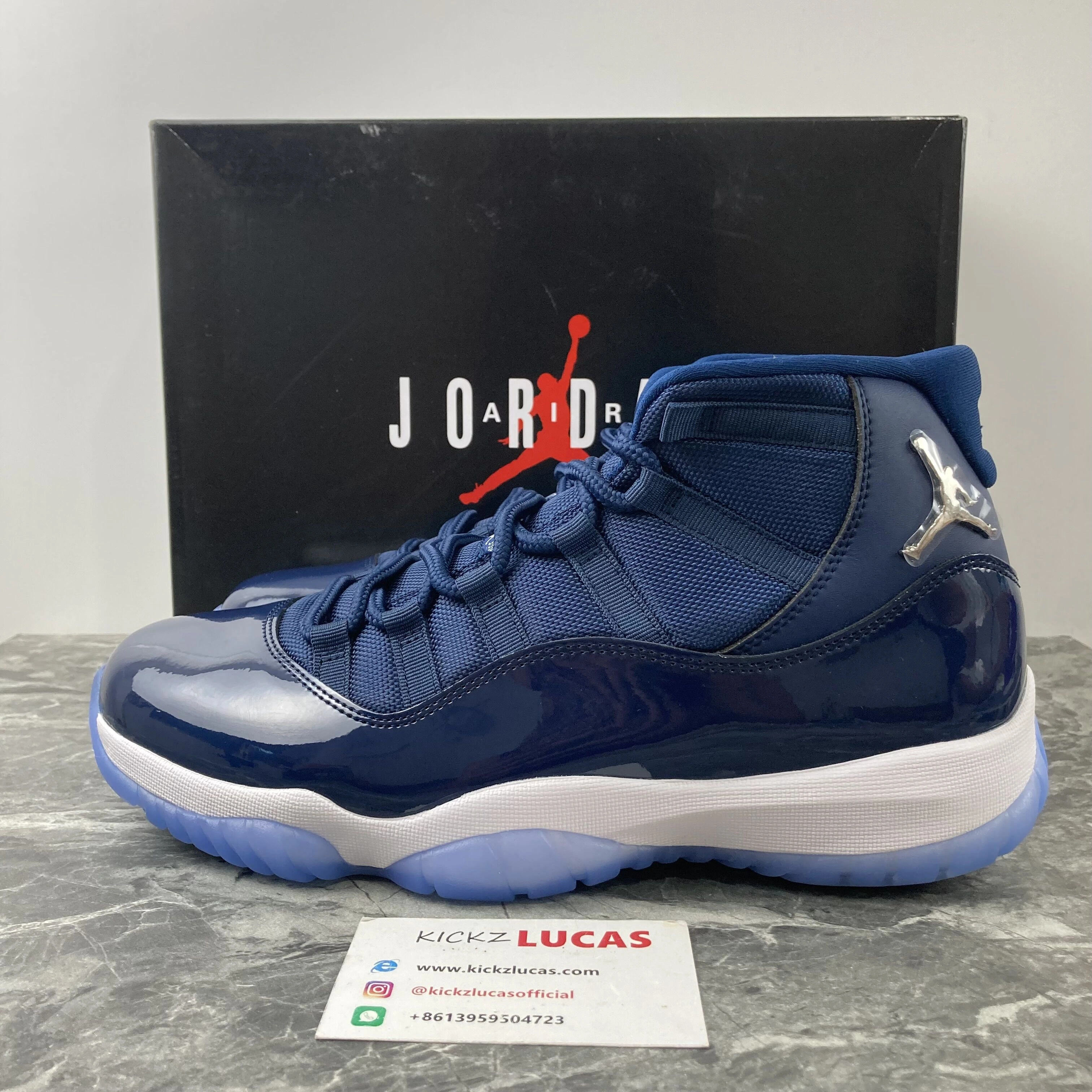 Air Jordan 11 Retro Midnight Blue 378037- Lightweight 2197