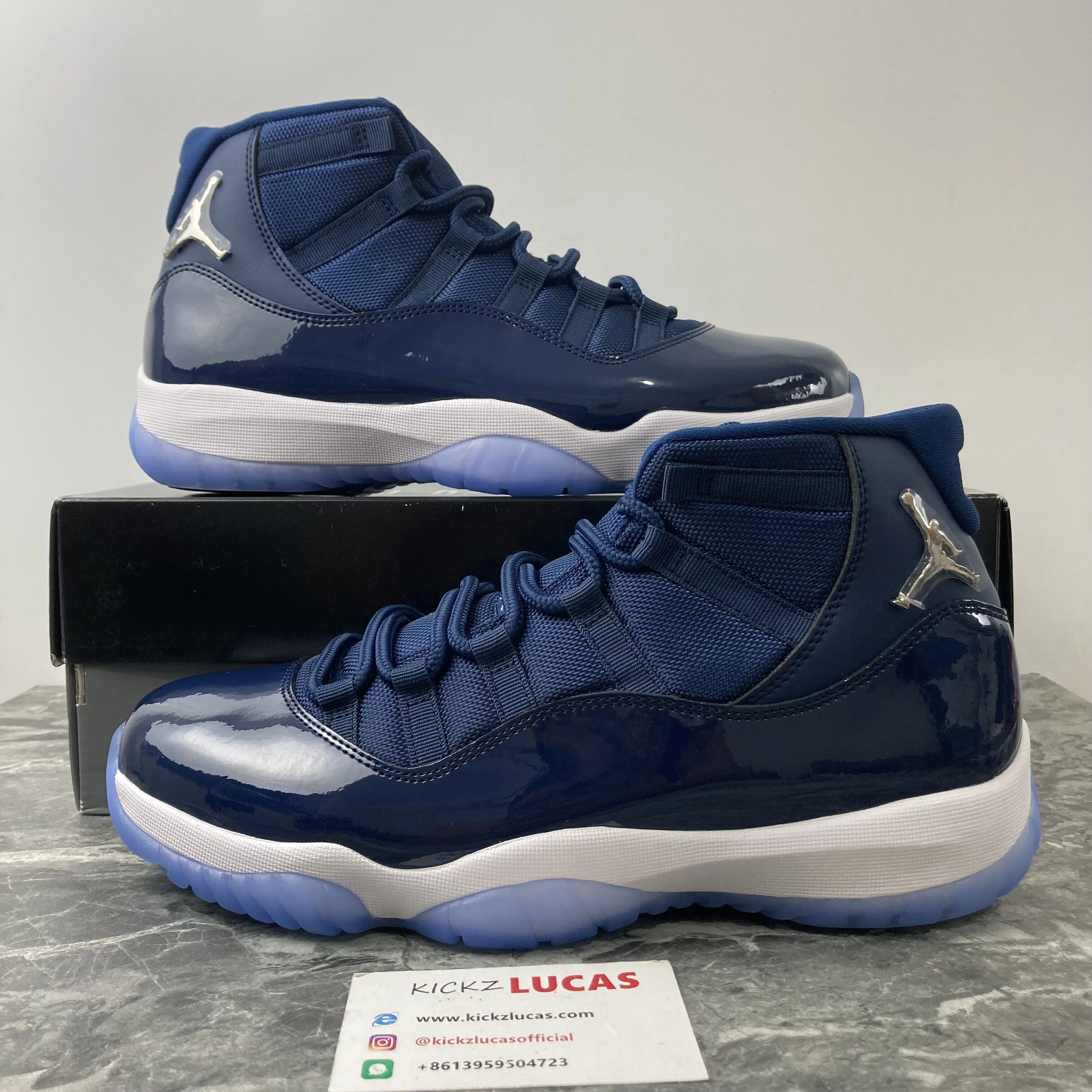 Air Jordan 11 Retro Midnight Blue 378037- Lightweight 2197