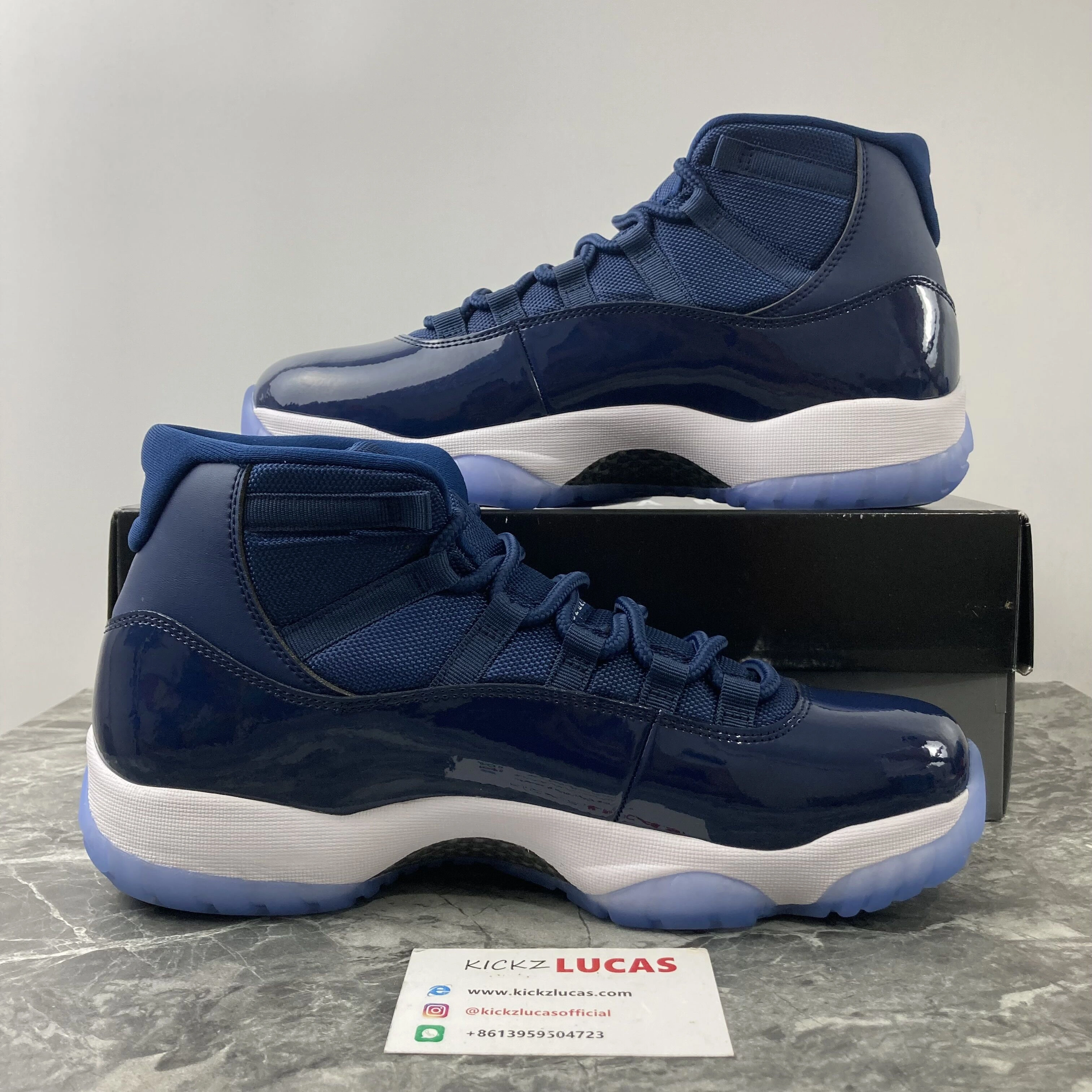 Air Jordan 11 Retro Midnight Blue 378037- Lightweight 2197