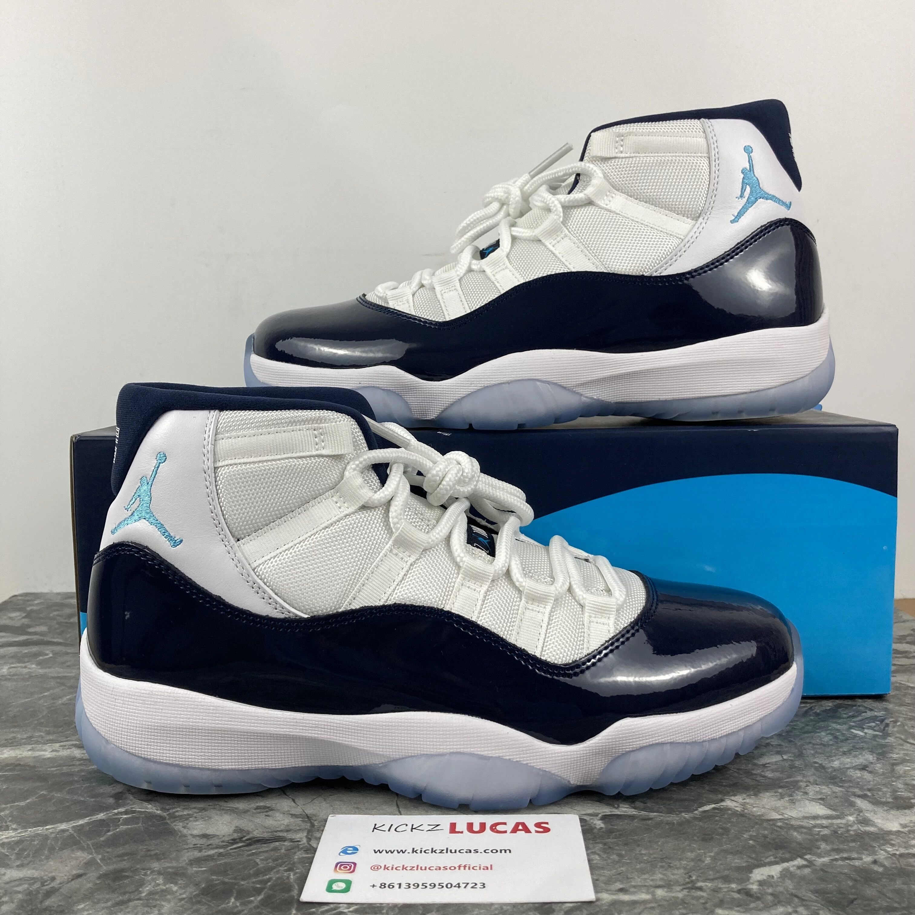 Air Jordan 11 Retro UNC Win Like 82 378037- Popular 2201