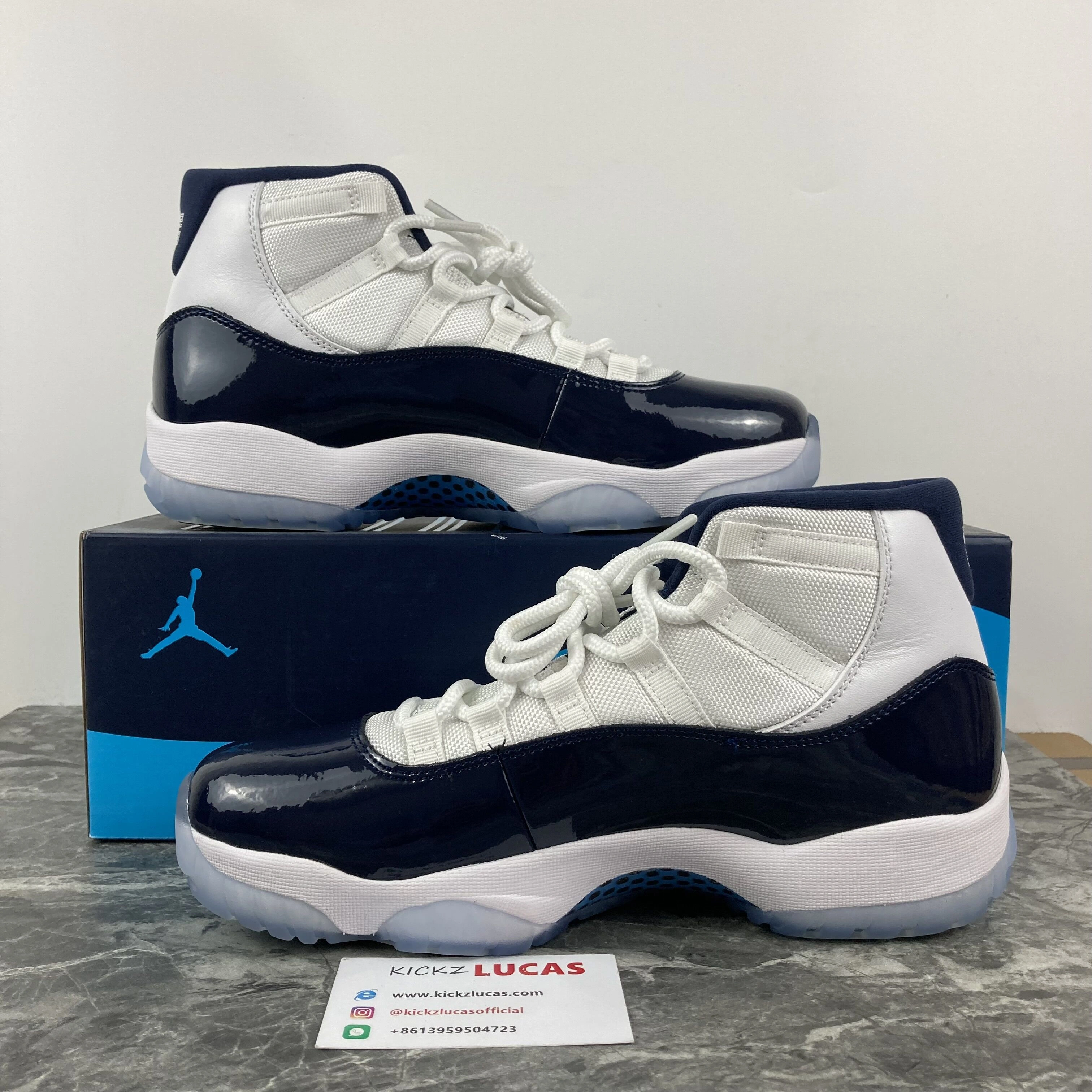 Air Jordan 11 Retro UNC Win Like 82 378037- Popular 2201