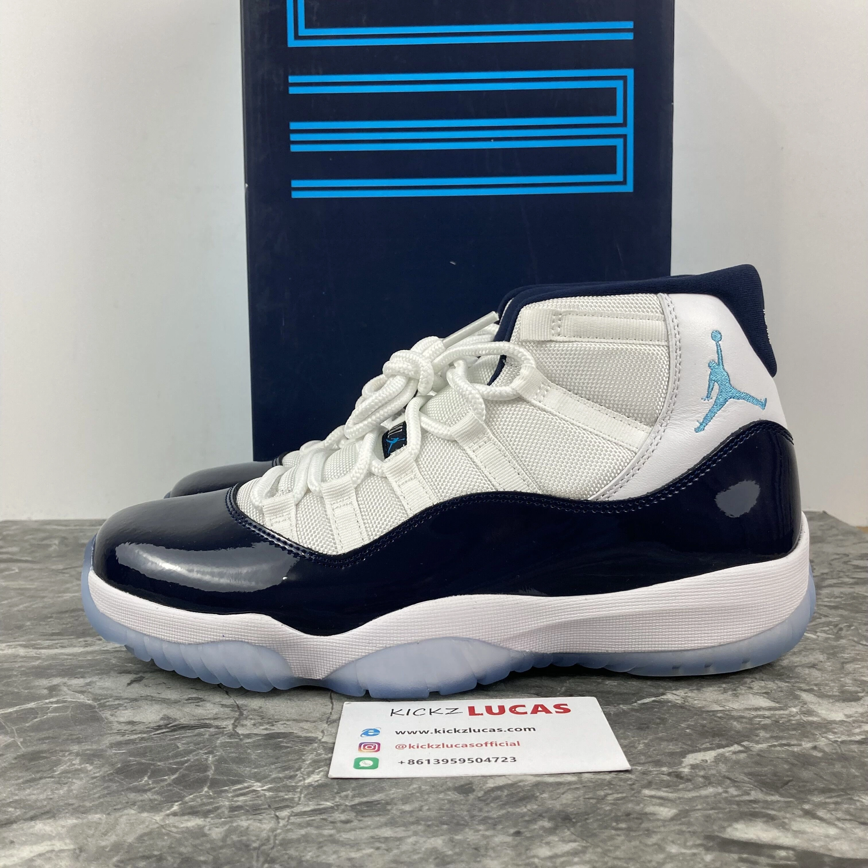 Air Jordan 11 Retro UNC Win Like 82 378037- Popular 2201