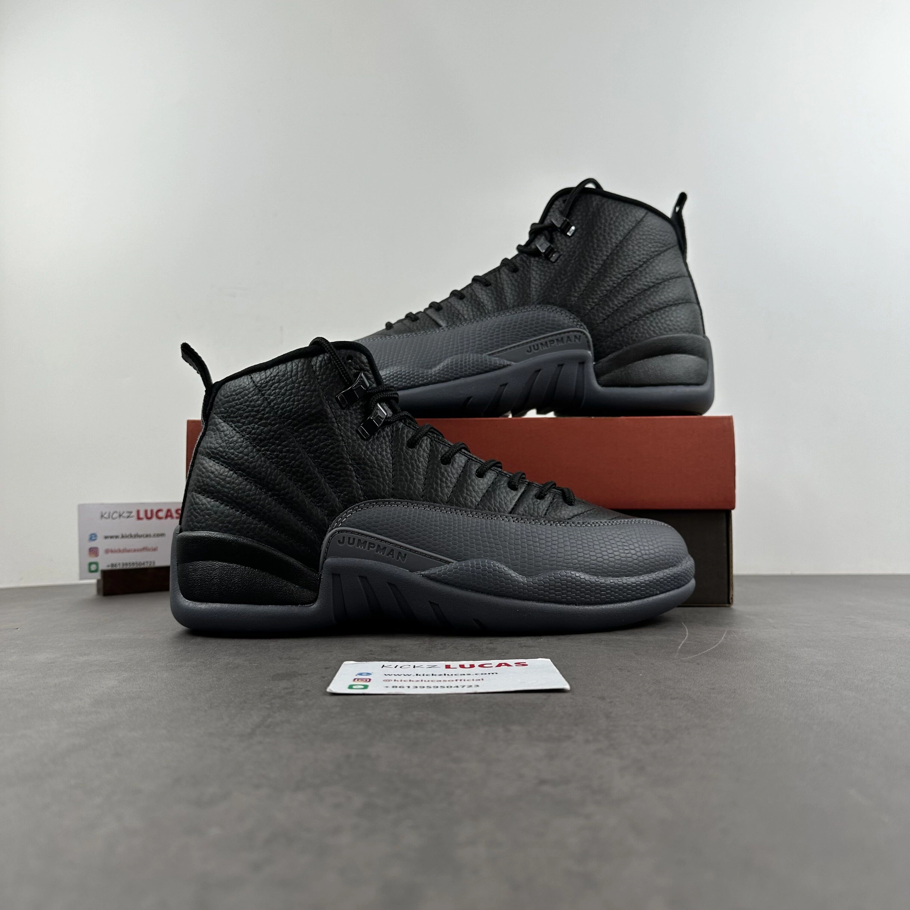 Minimalist Air Jordan 12 Black Wolf Grey Expected In Fall CT8013- 2237