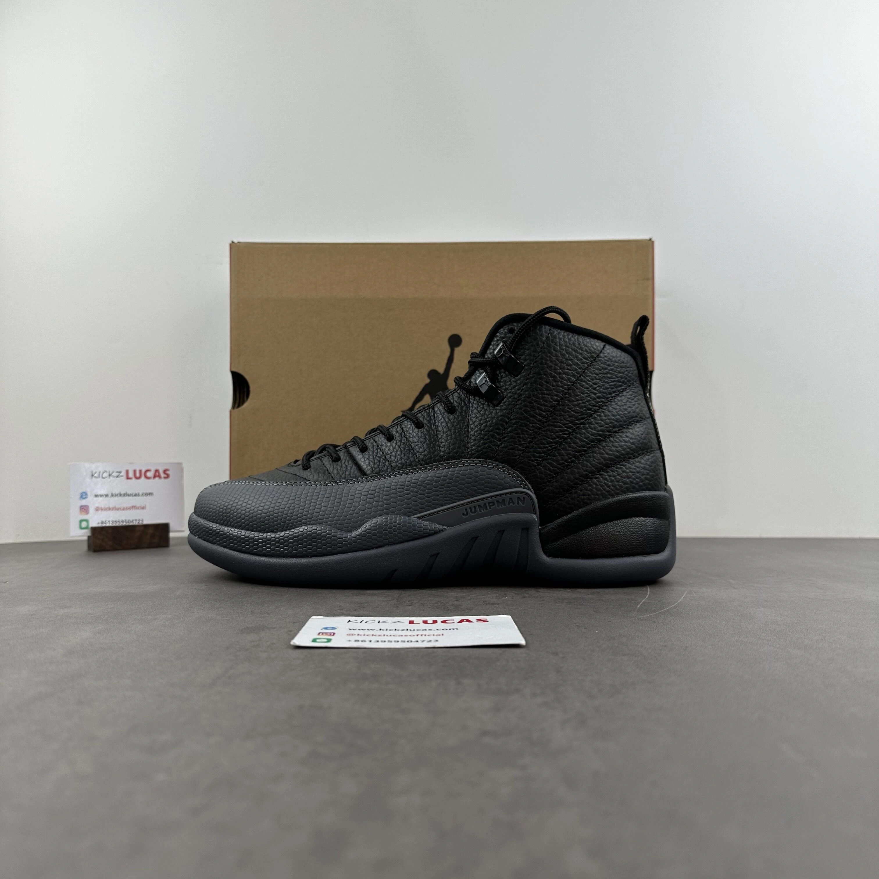 Minimalist Air Jordan 12 Black Wolf Grey Expected In Fall CT8013- 2237