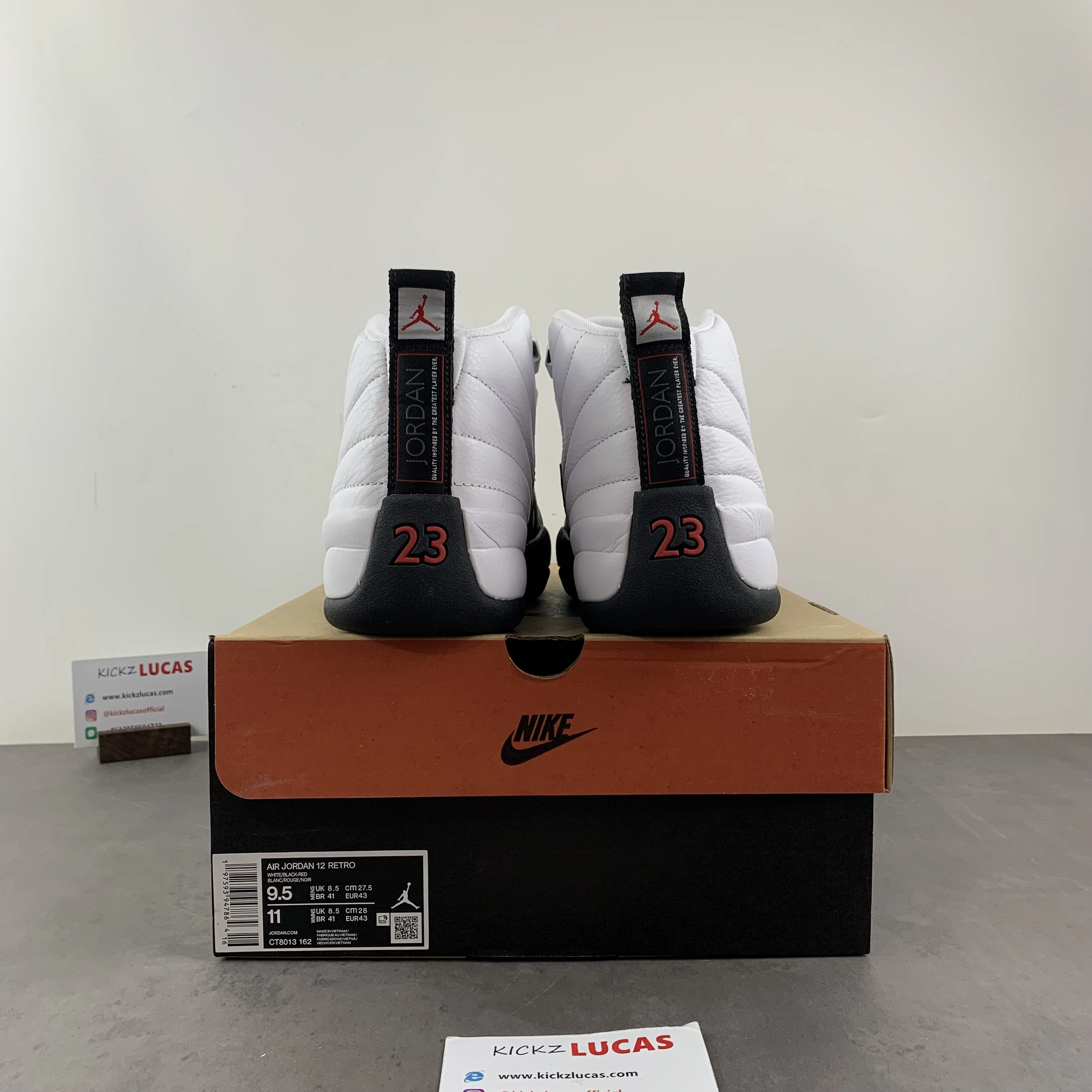Efficient Air Jordan 12 Red Taxi CT8013- 2234