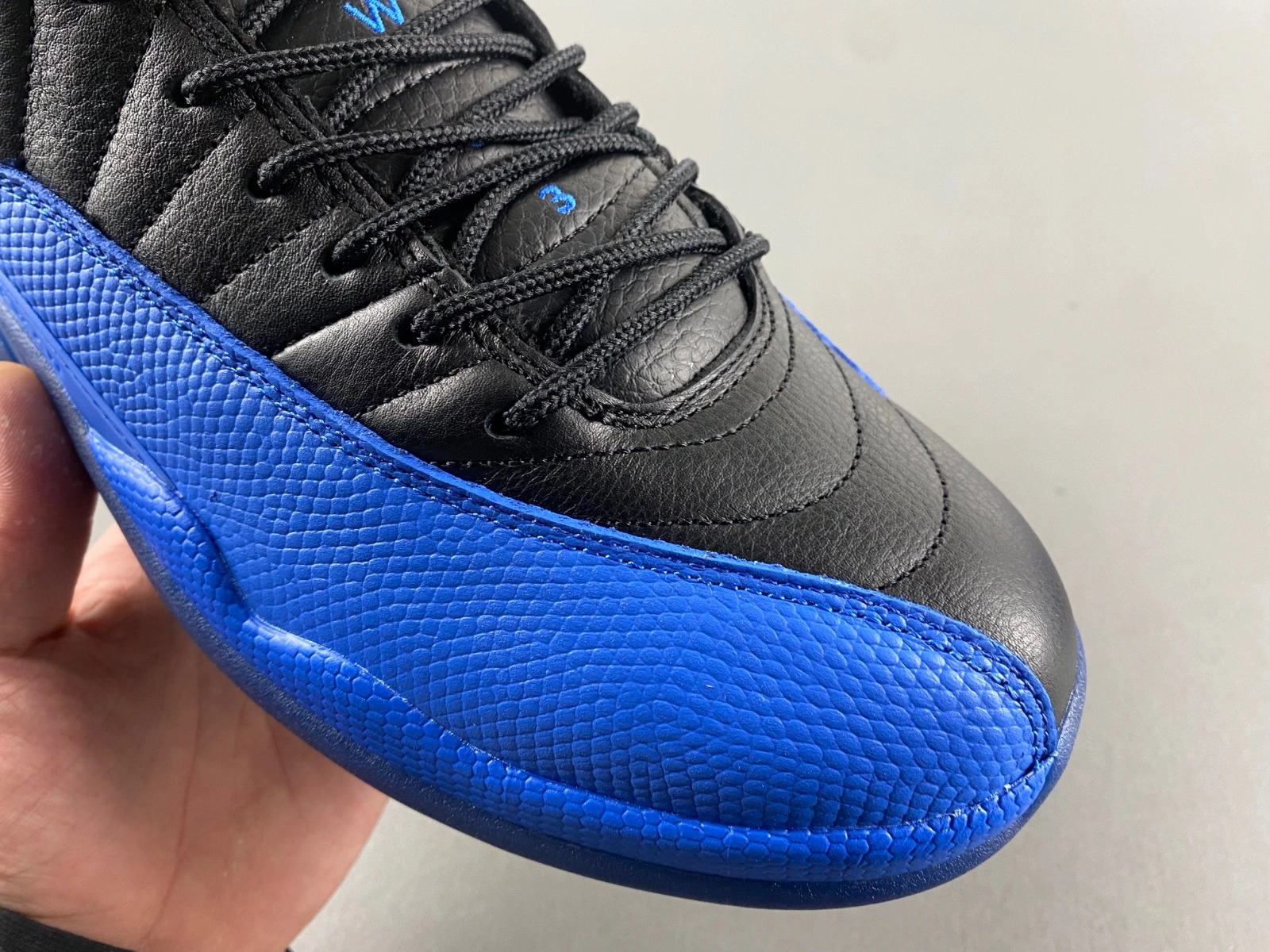 Air Jordan 12 Retro Black Game Royal 130690- HighQuality 2223
