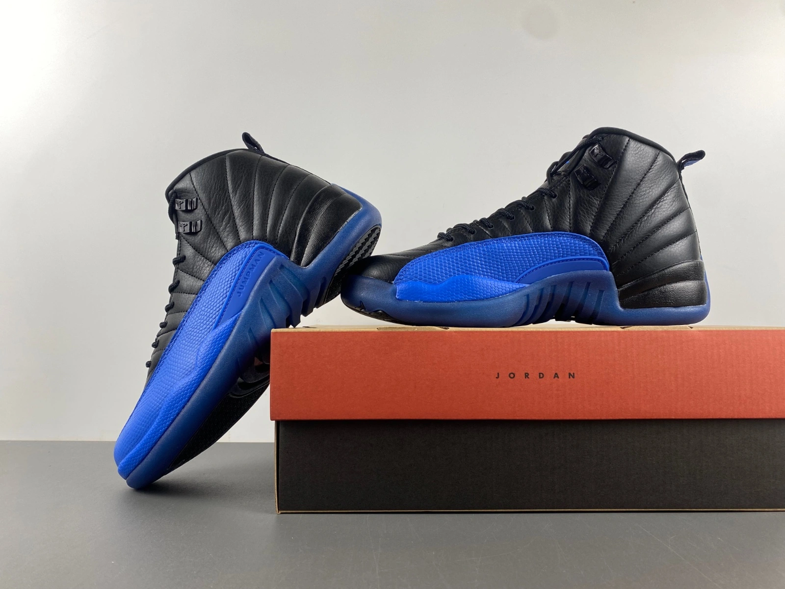 Air Jordan 12 Retro Black Game Royal 130690- HighQuality 2223