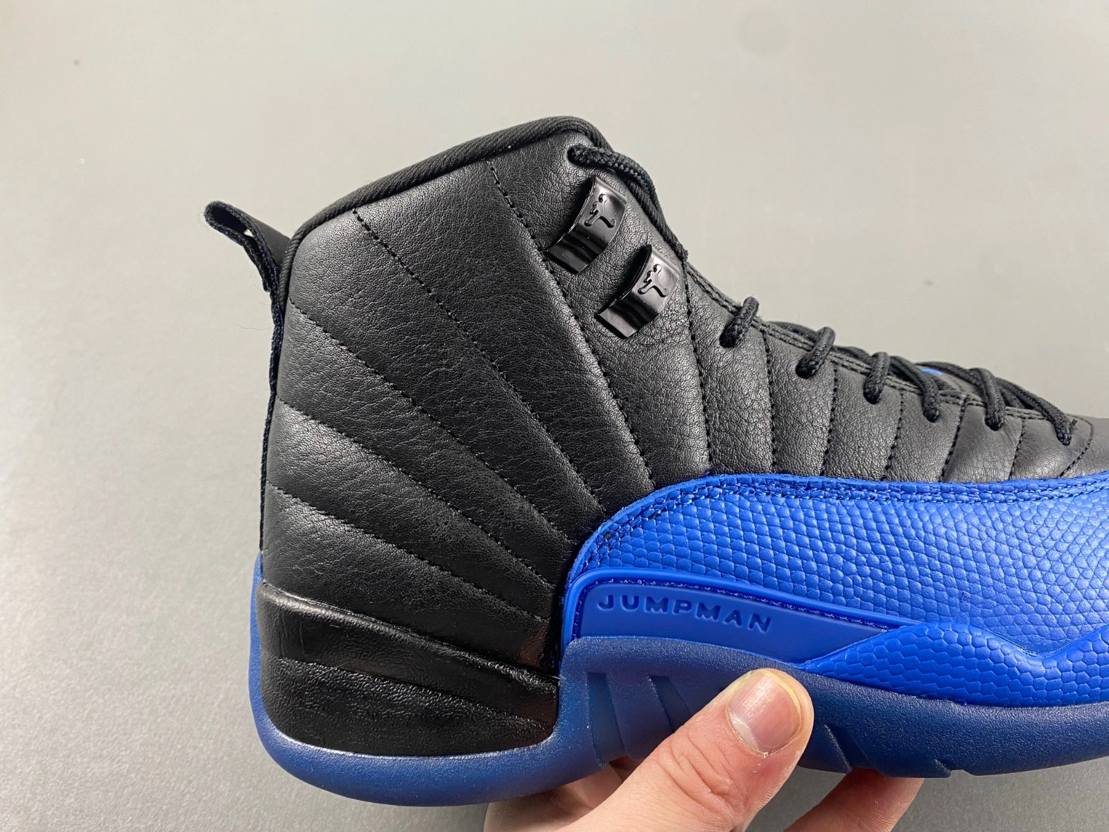 Air Jordan 12 Retro Black Game Royal 130690- HighQuality 2223