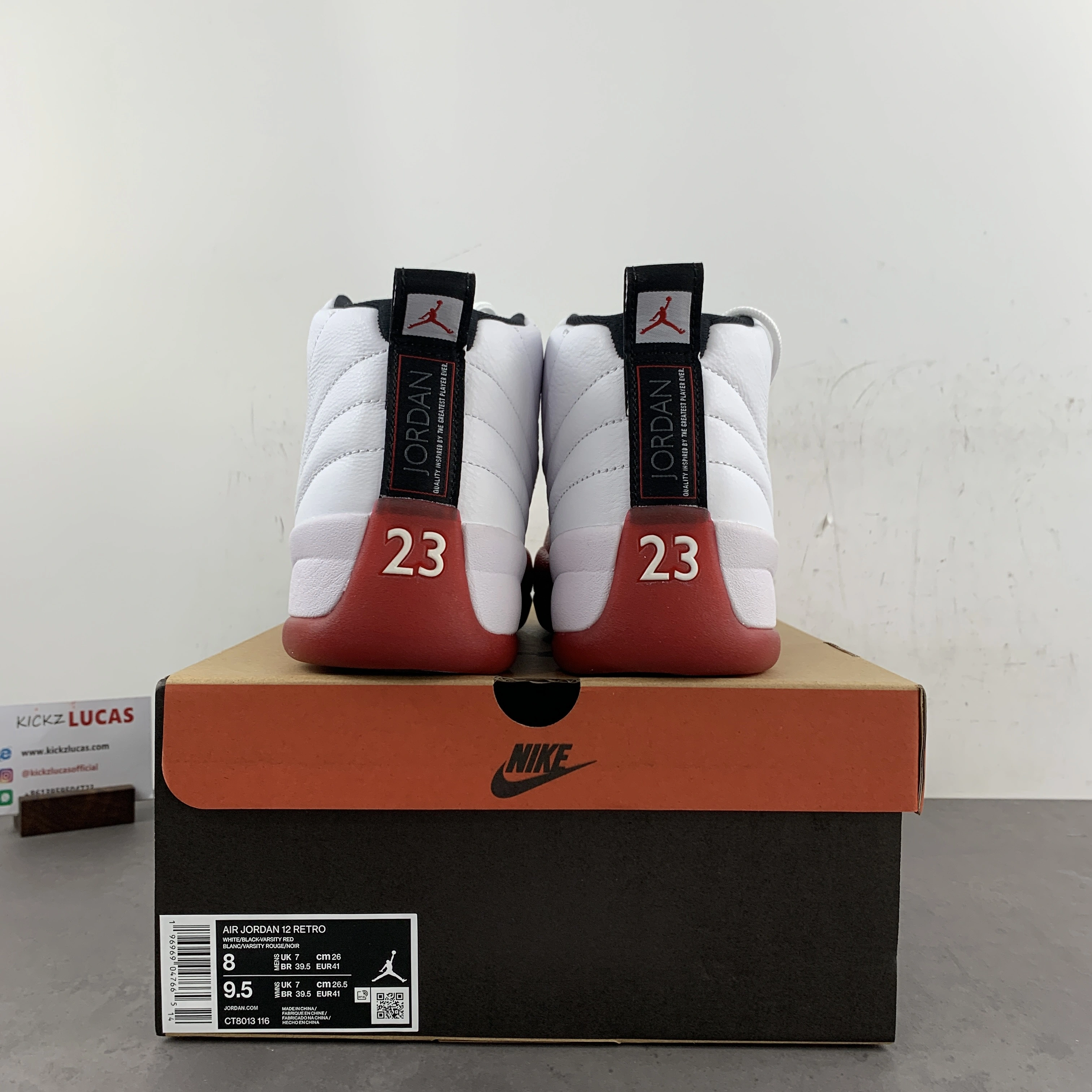 Air Jordan 12 Retro Cherry CT8013- Flexible 2236