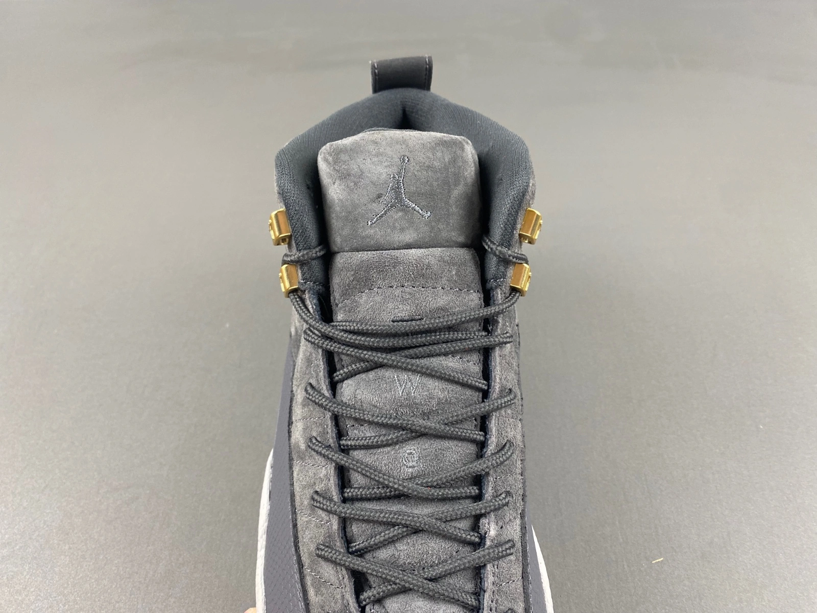 Cozy Air Jordan 12 Retro Dark Grey 130690- 2231