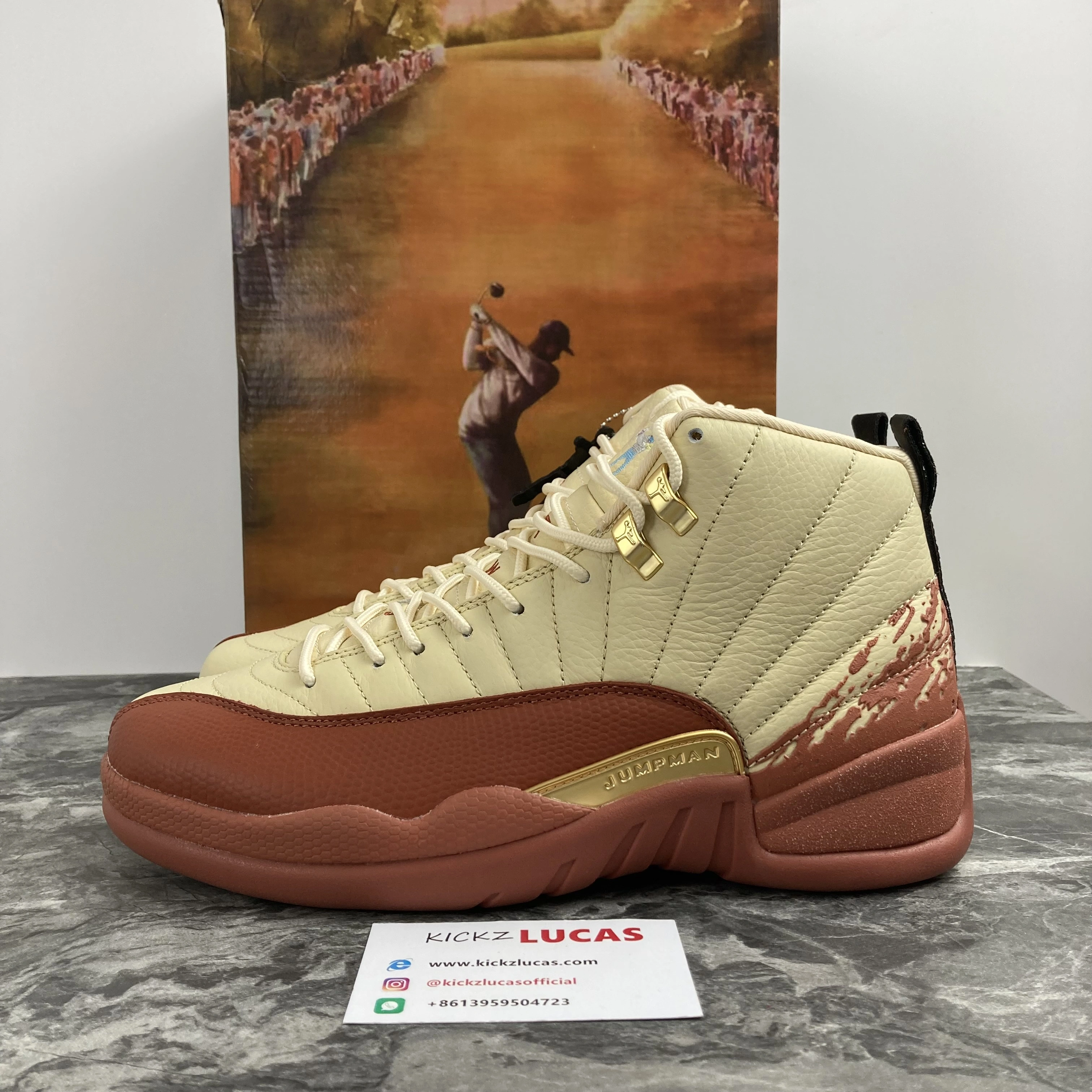 Air Jordan 12 Retro Eastside Golf Out of the Clay DV1758- Elegant 2249